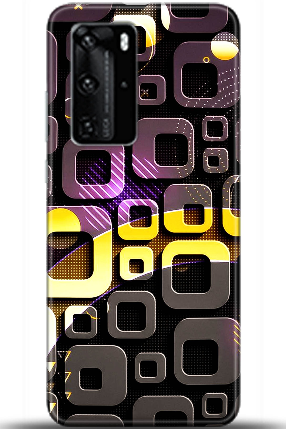 Huawei P40 Pro Uyumlu Kılıf HD Baskılı Kılıf - Followed Institution 5526