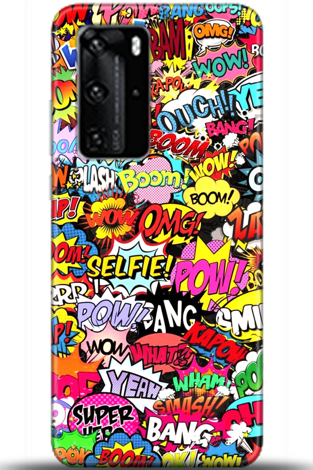 Huawei P40 Pro Uyumlu Kılıf HD Baskılı Kılıf - Followed Institution 5552