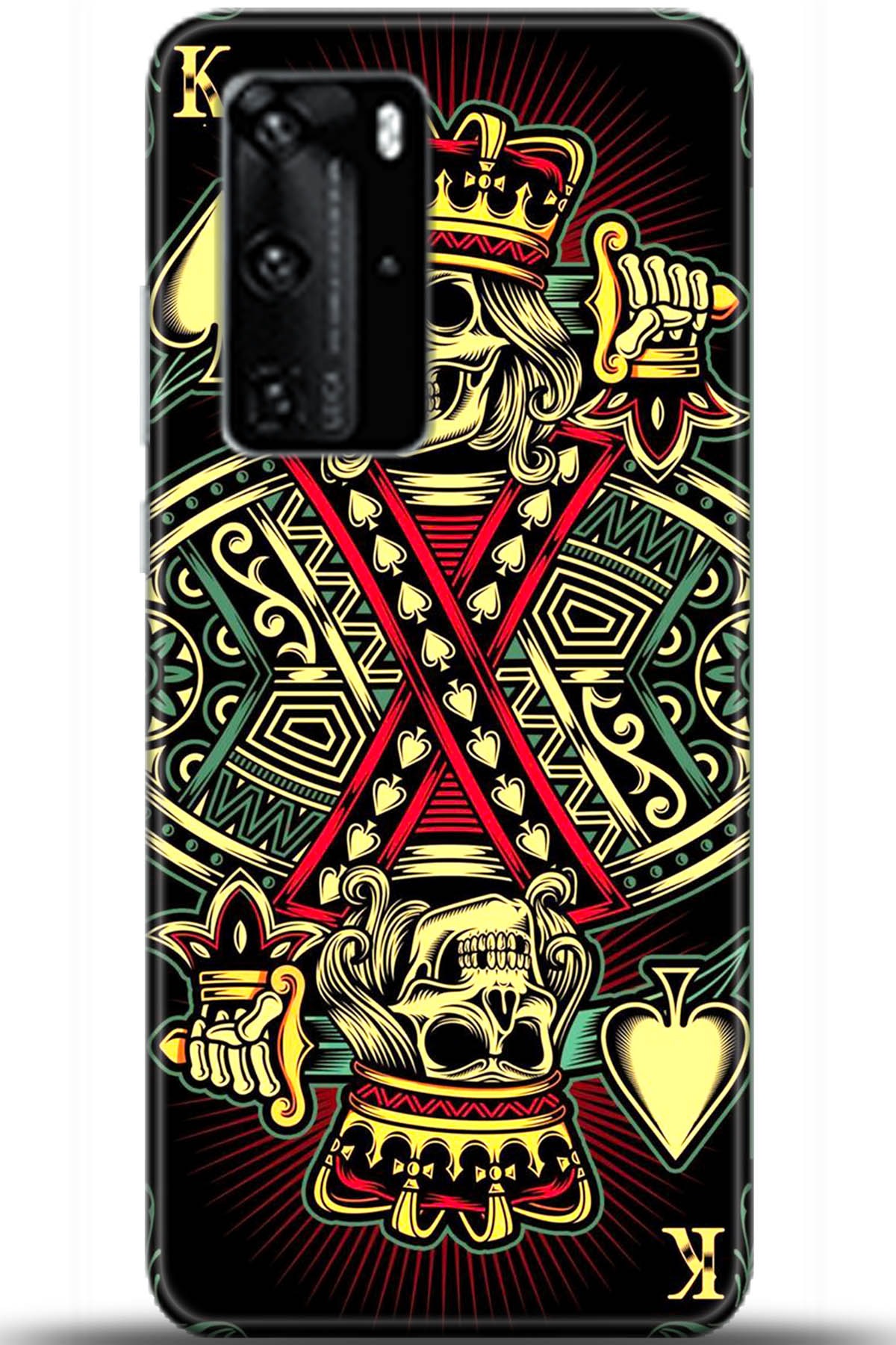 Huawei P40 Pro Uyumlu Kılıf HD Baskılı Kılıf - Followed Institution 5553