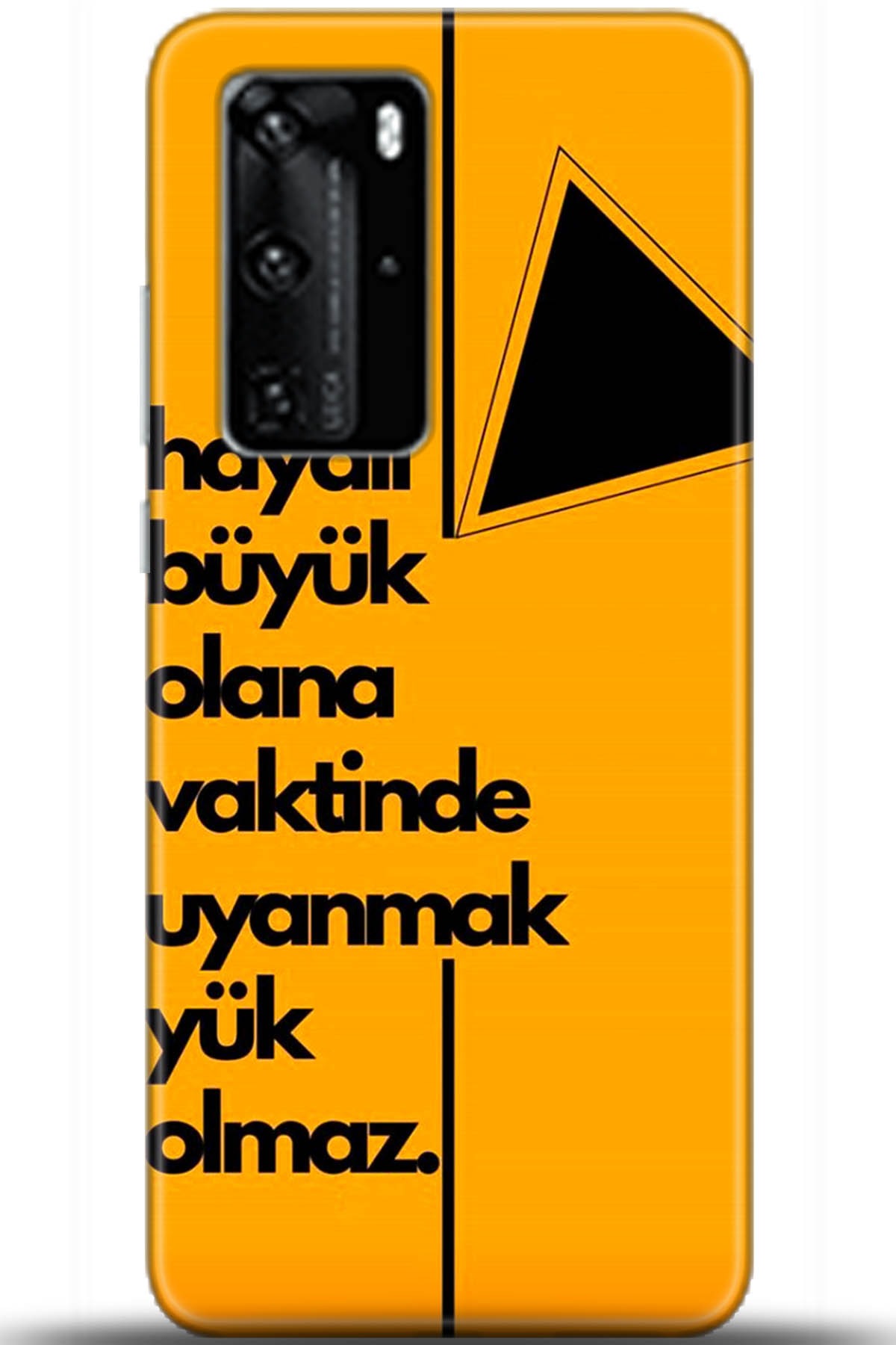 Huawei P40 Pro Uyumlu Kılıf HD Baskılı Kılıf - Followed Institution 5589