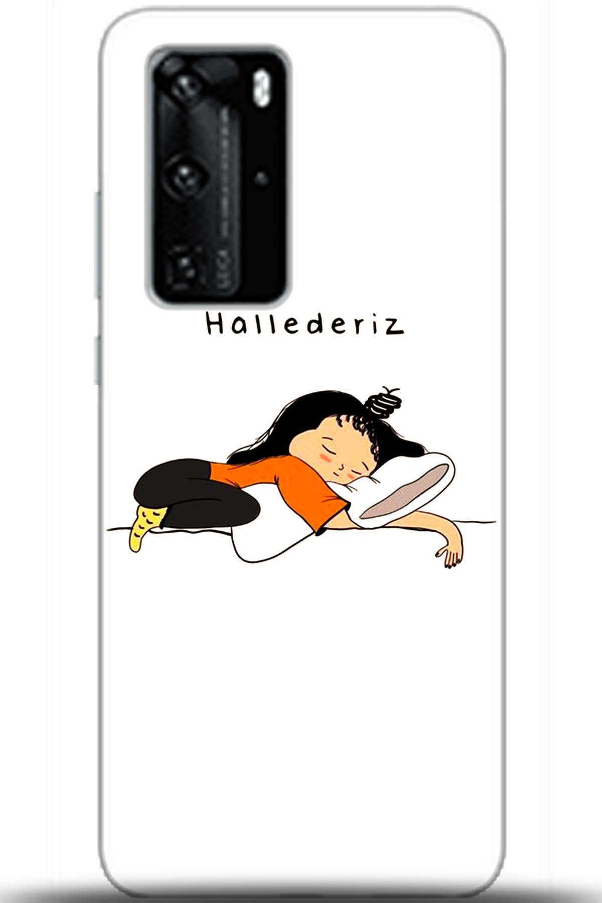 Huawei P40 Pro Uyumlu Kılıf HD Baskılı Kılıf - Followed Institution 5591