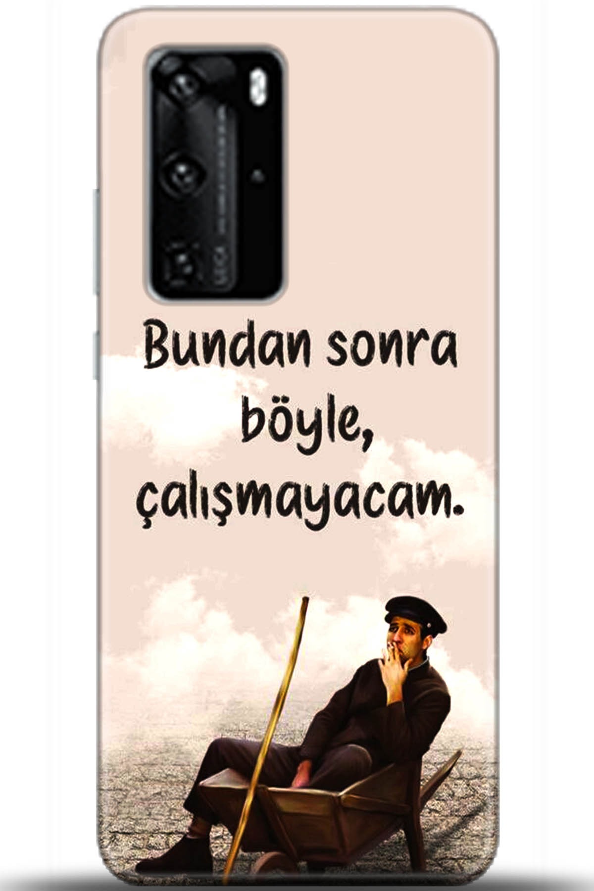 Huawei P40 Pro Uyumlu Kılıf HD Baskılı Kılıf - Followed Institution 5592