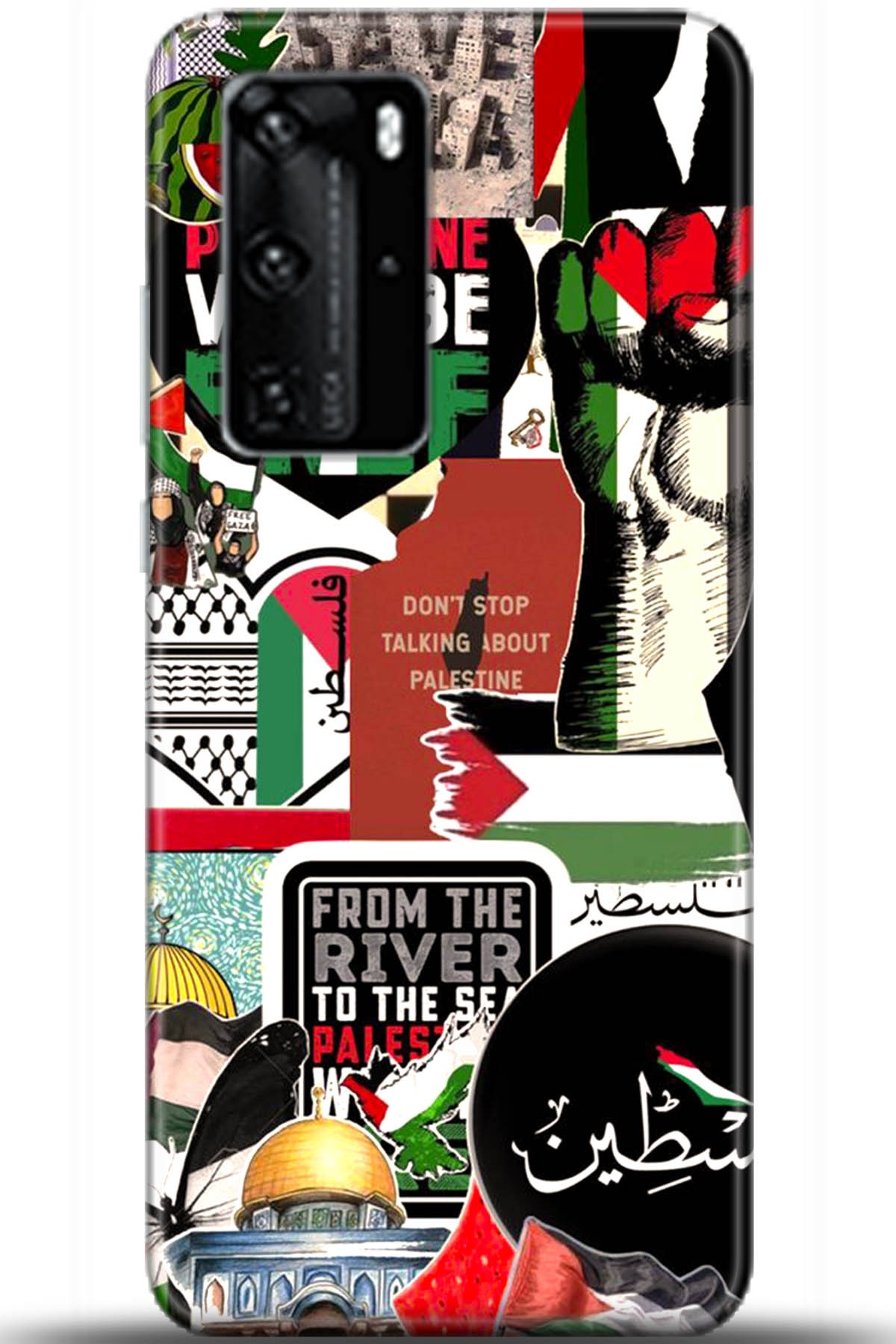 Huawei P40 Pro Uyumlu Kılıf HD Baskılı Kılıf - Followed Institution 5617