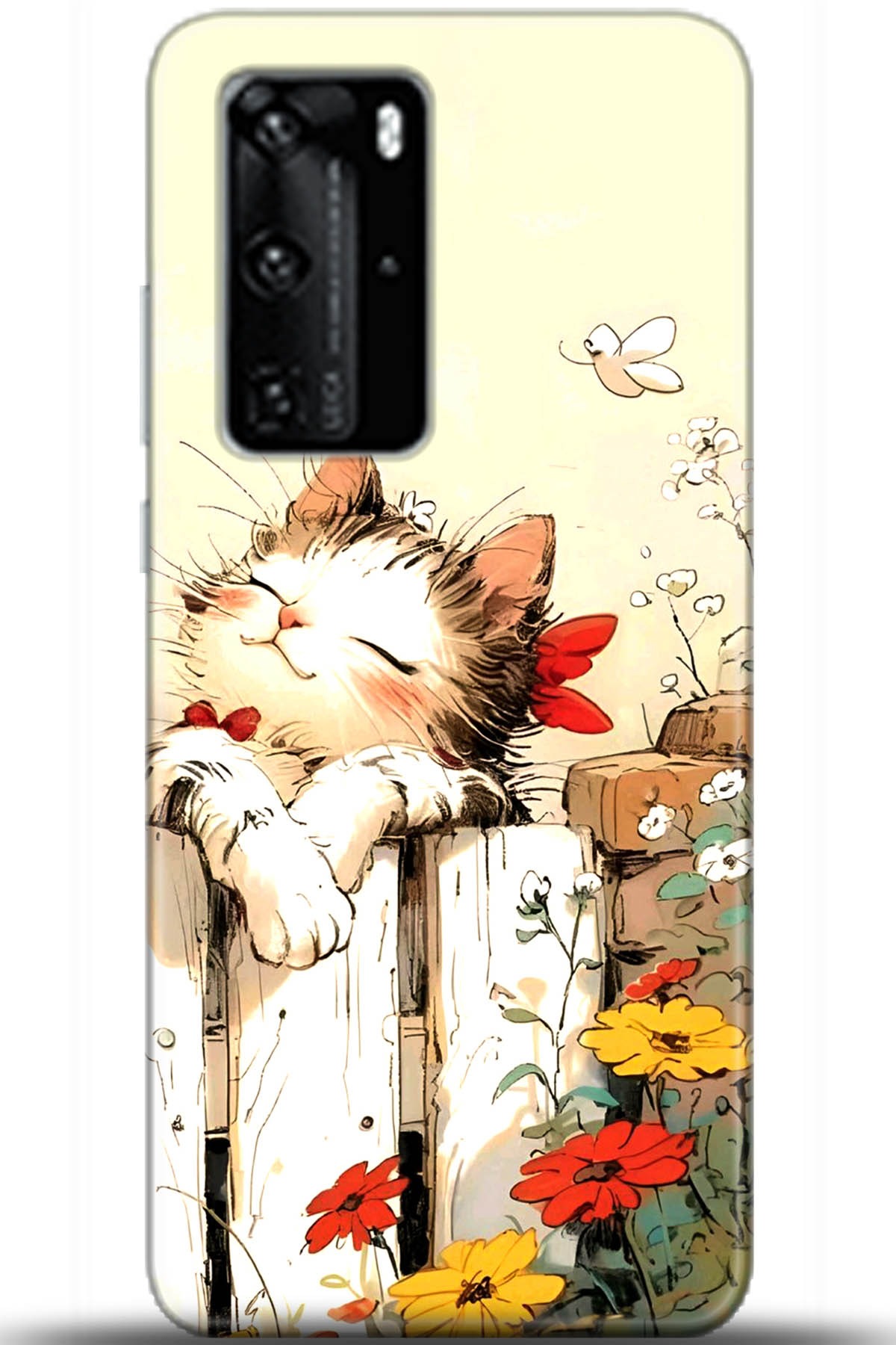 Huawei P40 Pro Uyumlu Kılıf HD Baskılı Kılıf - Followed Institution 5651