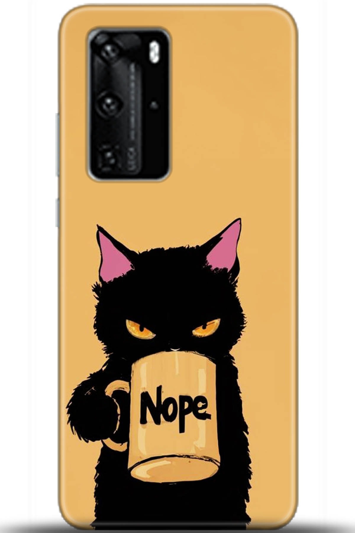 Huawei P40 Pro Uyumlu Kılıf HD Baskılı Kılıf - Followed Institution 5652