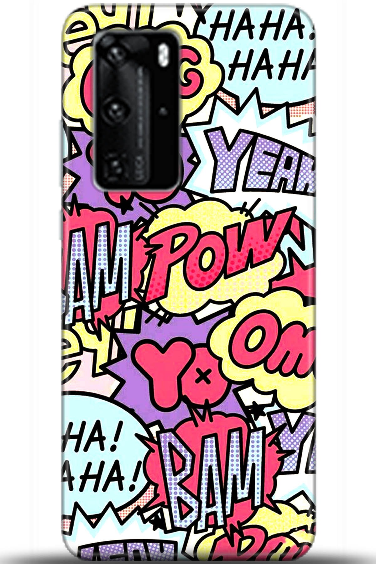 Huawei P40 Pro Uyumlu Kılıf HD Baskılı Kılıf - Followed Institution 5682