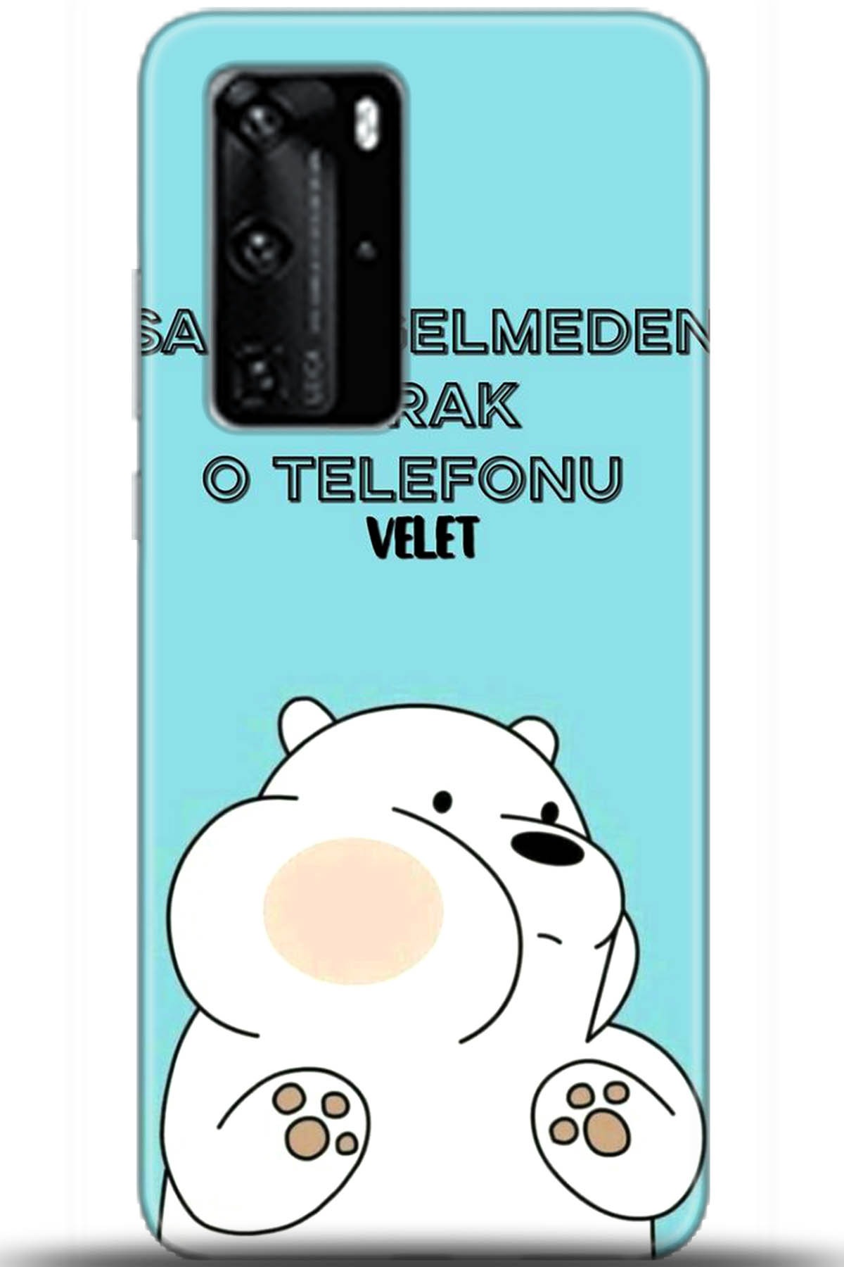 Huawei P40 Pro Uyumlu Kılıf HD Baskılı Kılıf - Followed Institution 5687