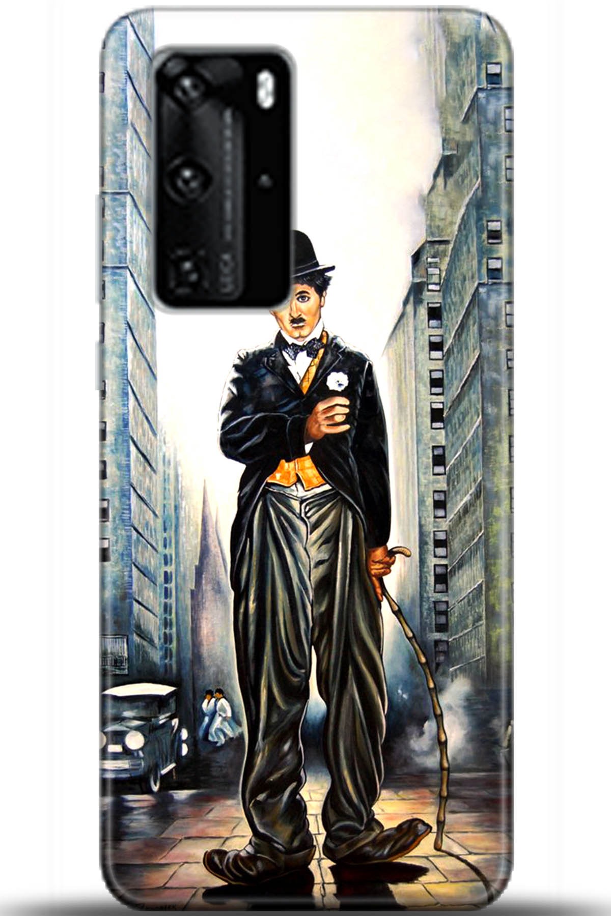 Huawei P40 Pro Uyumlu Kılıf HD Baskılı Kılıf - Followed Institution 5693