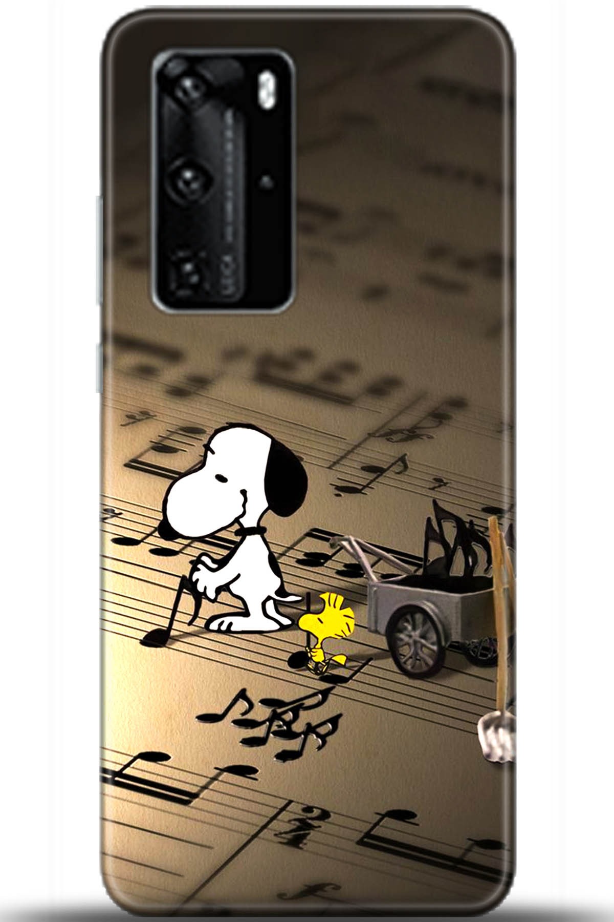 Huawei P40 Pro Uyumlu Kılıf HD Baskılı Kılıf - Followed Institution 5706