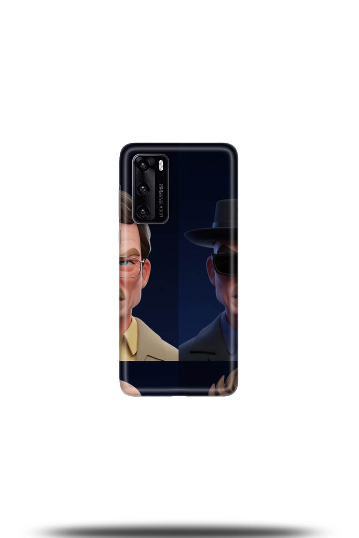 Huawei P40 Uyumlu Kılıf HD Baskılı Kılıf - Followed Institution 5068