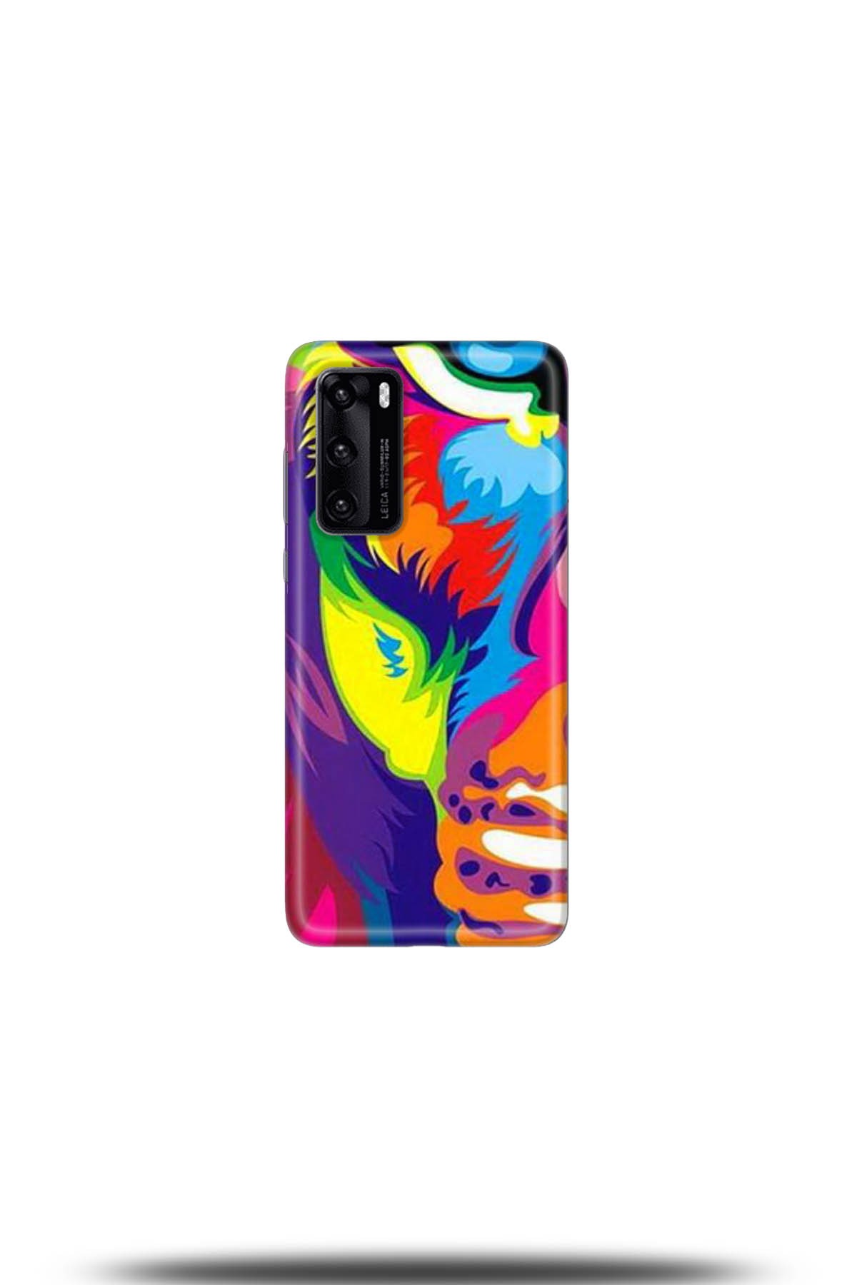 Huawei P40 Uyumlu Kılıf HD Baskılı Kılıf - Followed Institution 5084