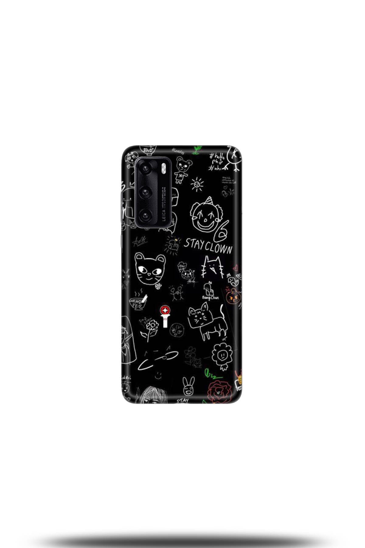 Huawei P40 Uyumlu Kılıf HD Baskılı Kılıf - Followed Institution 5143