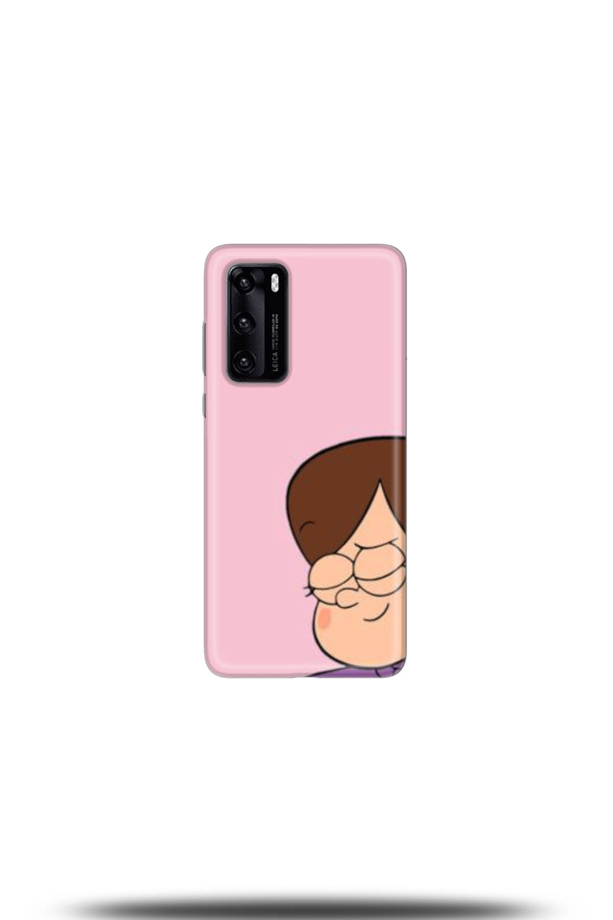 Huawei P40 Uyumlu Kılıf HD Baskılı Kılıf - Followed Institution 5163