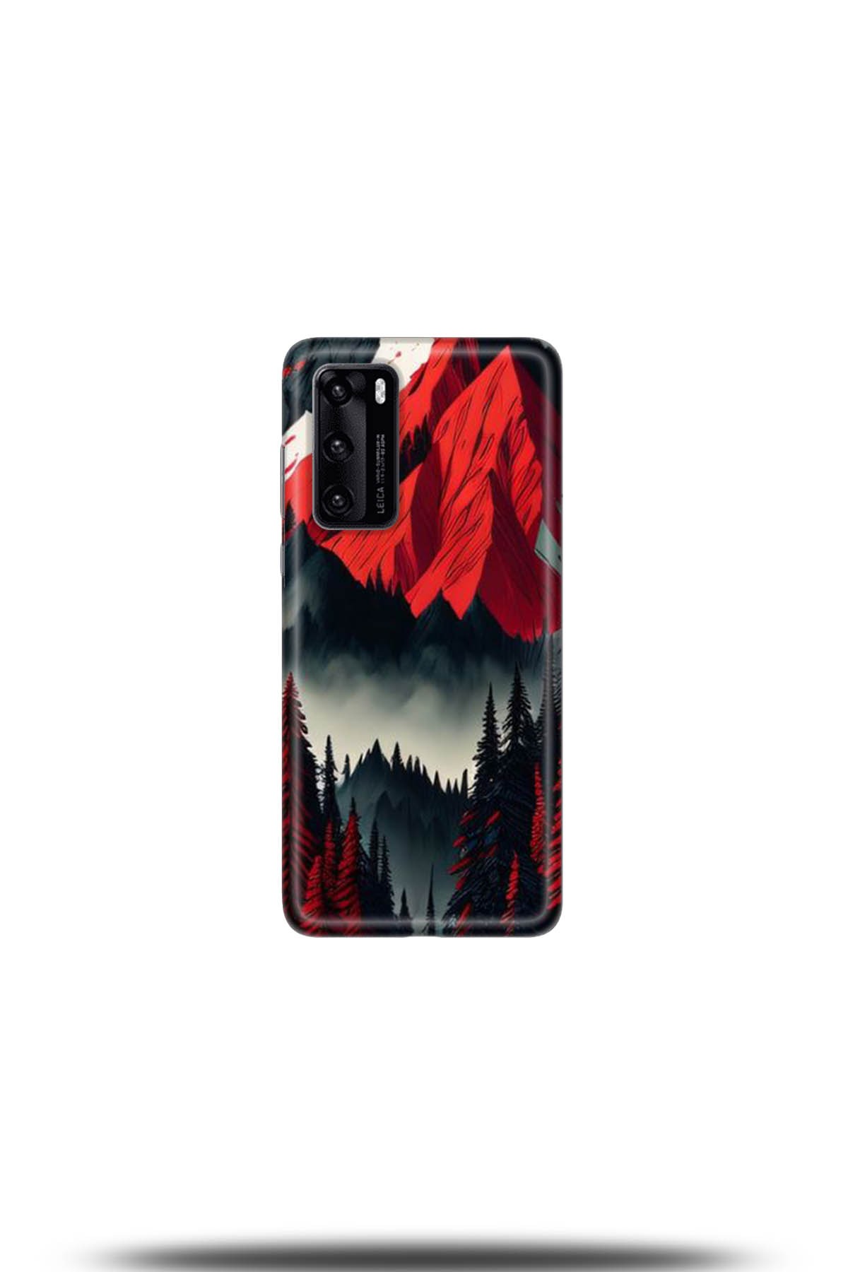 Huawei P40 Uyumlu Kılıf HD Baskılı Kılıf - Followed Institution 5196