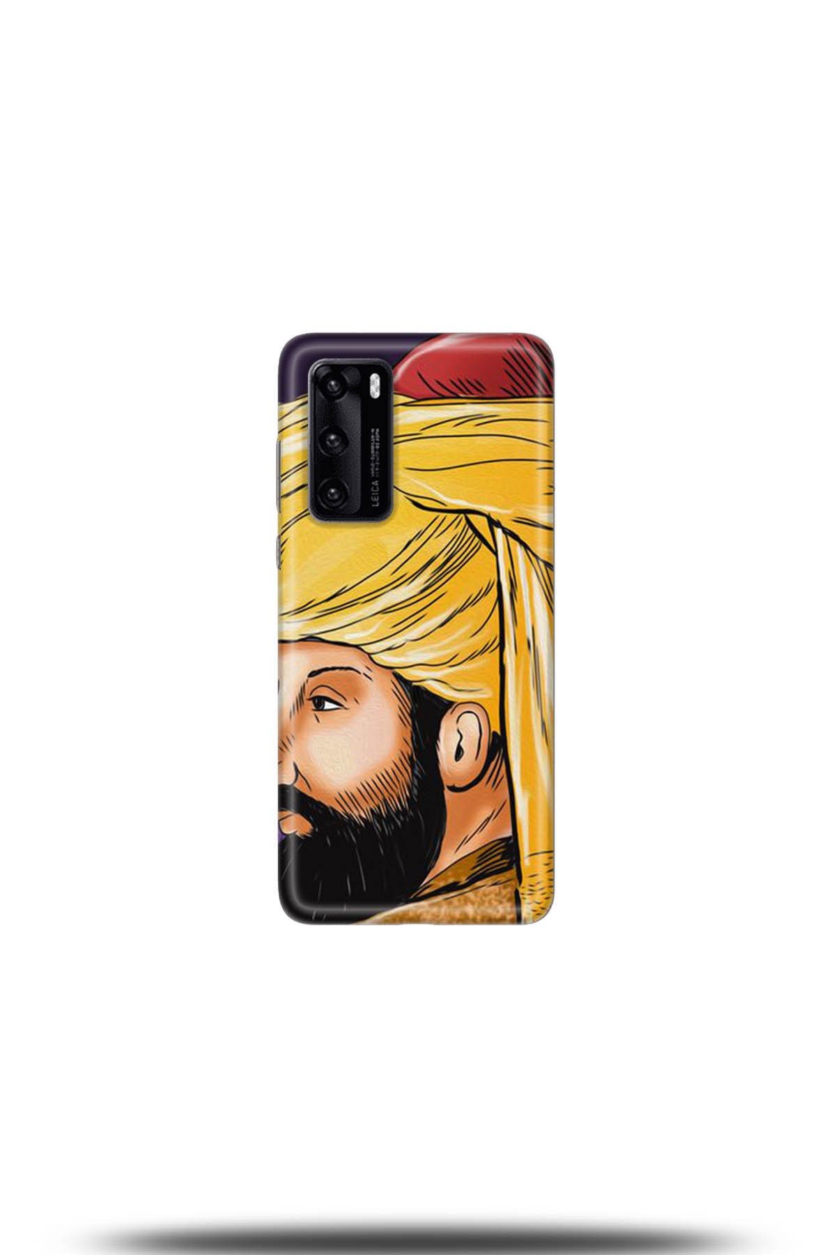 Huawei P40 Uyumlu Kılıf HD Baskılı Kılıf - Followed Institution 5205