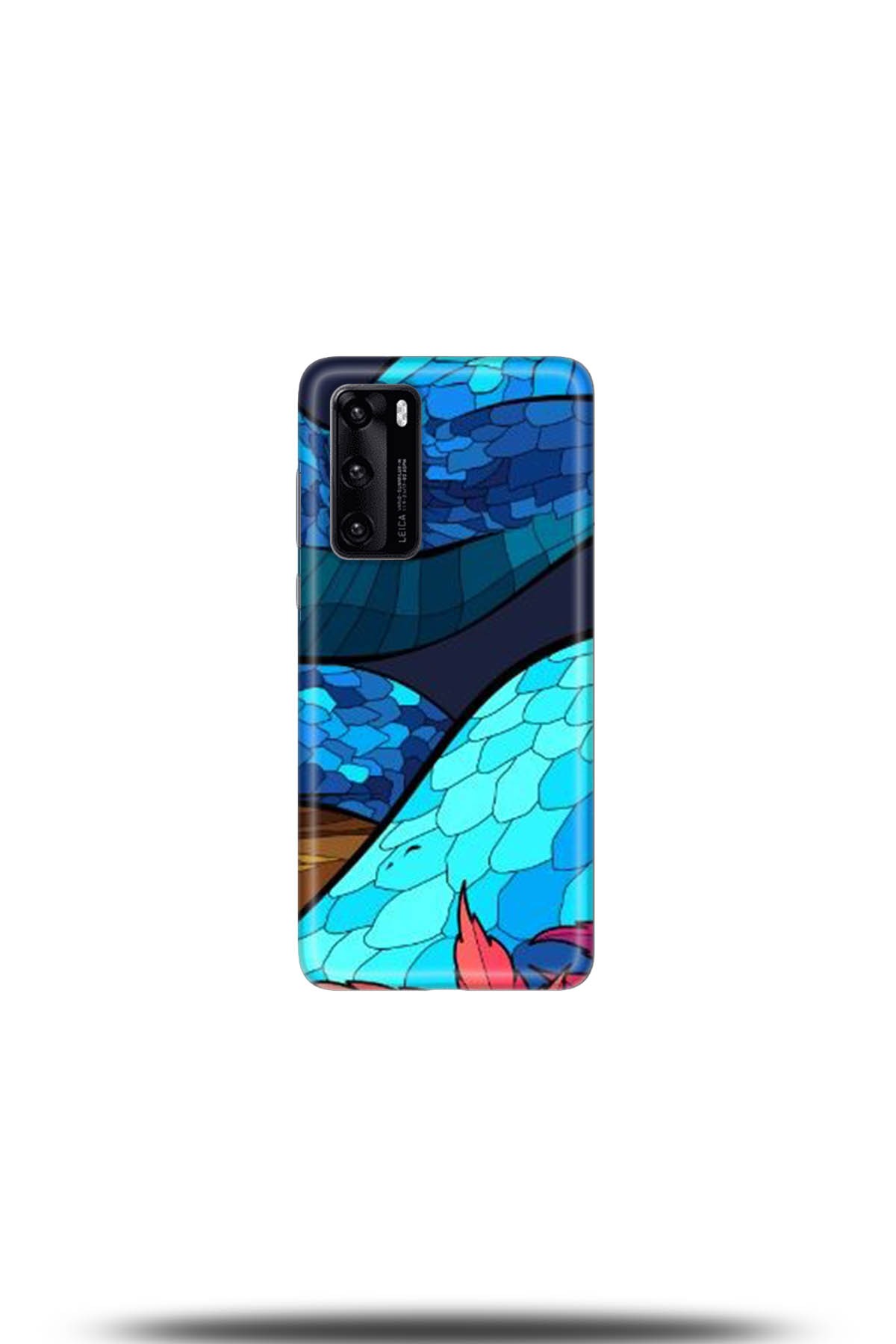 Huawei P40 Uyumlu Kılıf HD Baskılı Kılıf - Followed Institution 5211