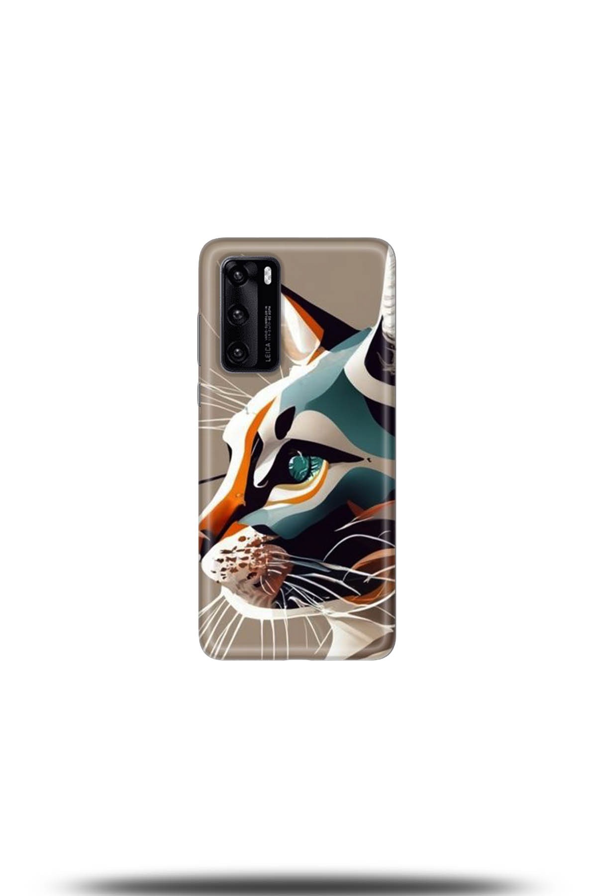 Huawei P40 Uyumlu Kılıf HD Baskılı Kılıf - Followed Institution 5271