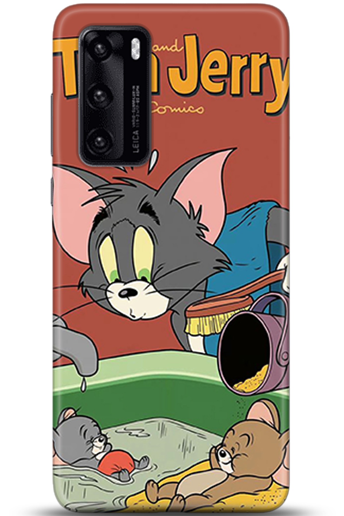 Huawei P40 Uyumlu Kılıf HD Baskılı Kılıf - Followed Institution 5337