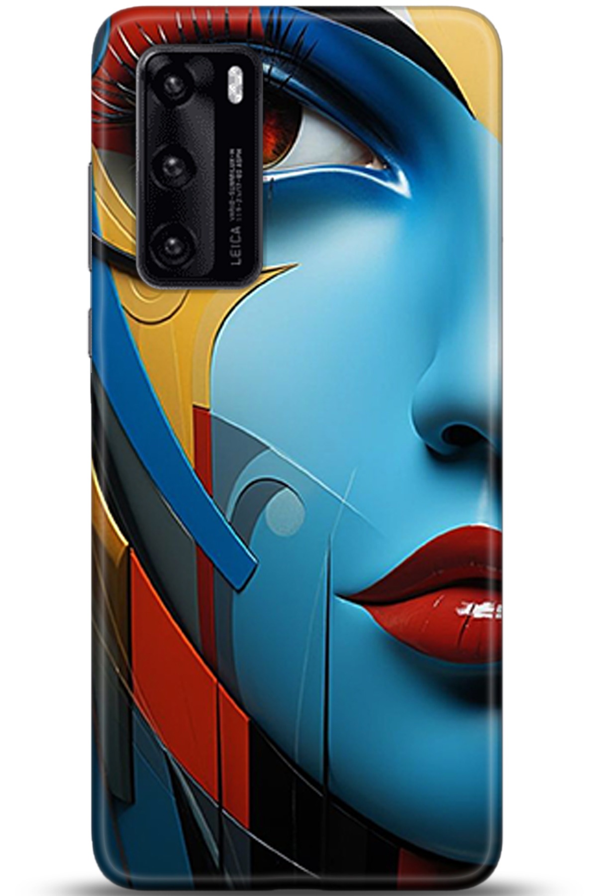 Huawei P40 Uyumlu Kılıf HD Baskılı Kılıf - Followed Institution 5355