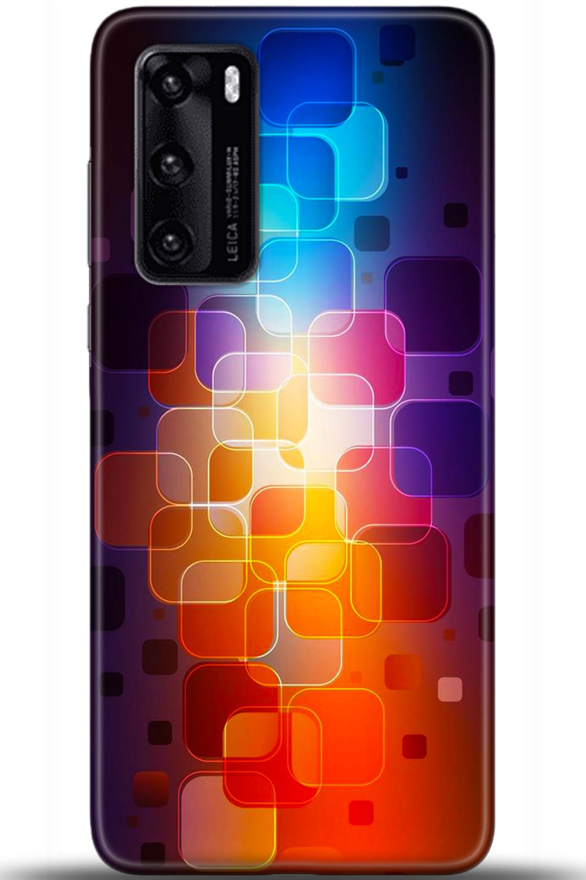 Huawei P40 Uyumlu Kılıf HD Baskılı Kılıf - Followed Institution 5431