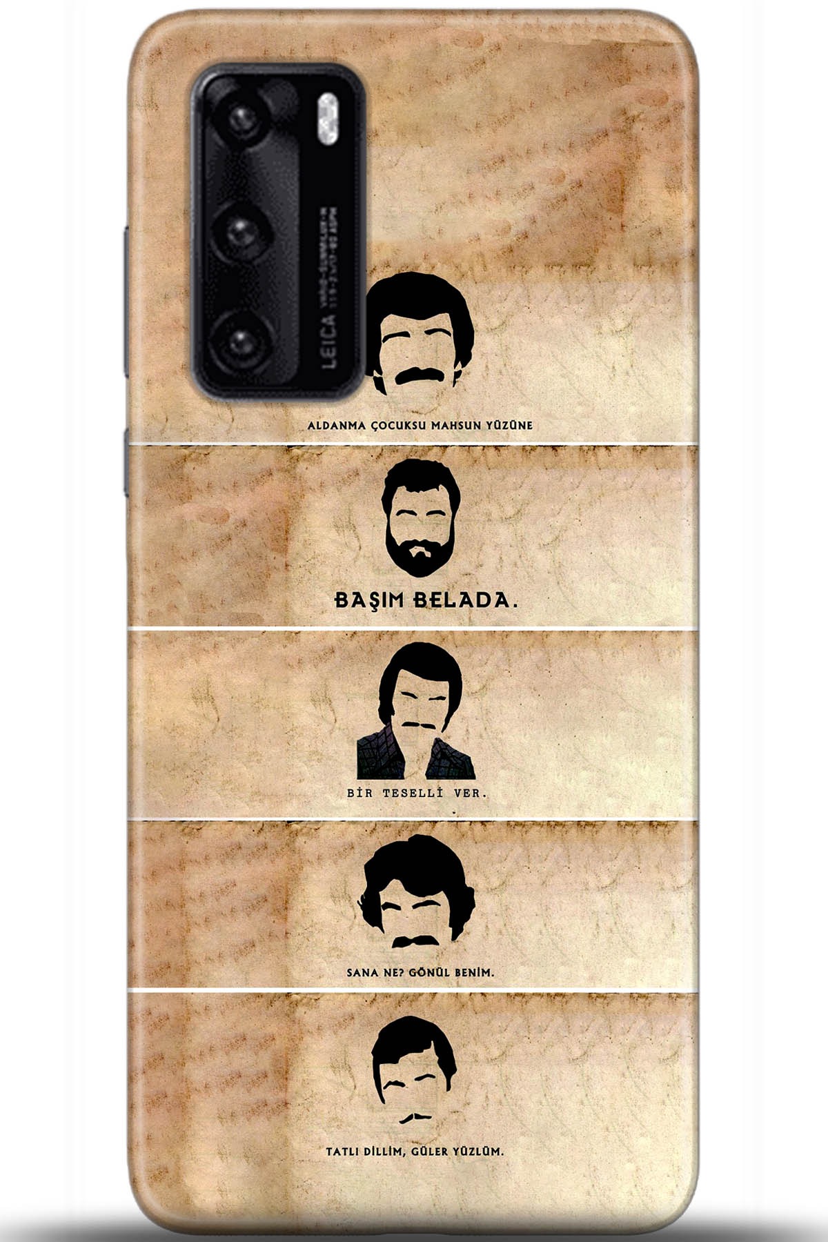 Huawei P40 Uyumlu Kılıf HD Baskılı Kılıf - Followed Institution 5440