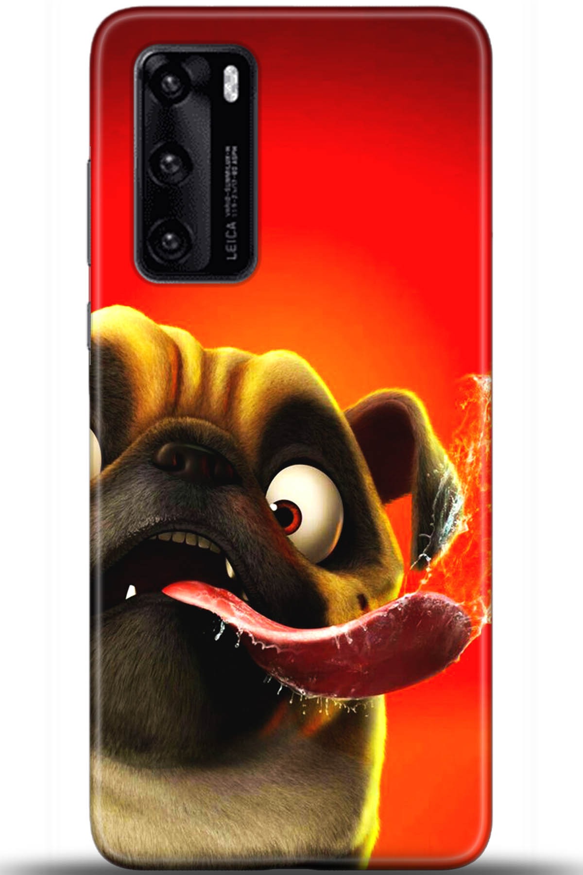 Huawei P40 Uyumlu Kılıf HD Baskılı Kılıf - Followed Institution 5451