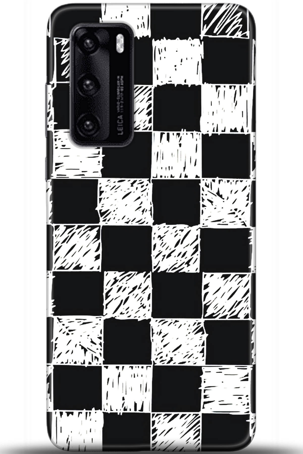 Huawei P40 Uyumlu Kılıf HD Baskılı Kılıf - Followed Institution 5483