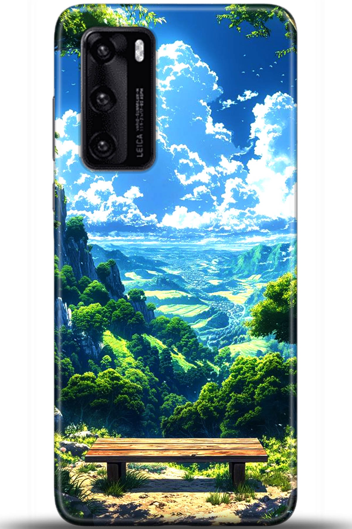 Huawei P40 Uyumlu Kılıf HD Baskılı Kılıf - Followed Institution 5497