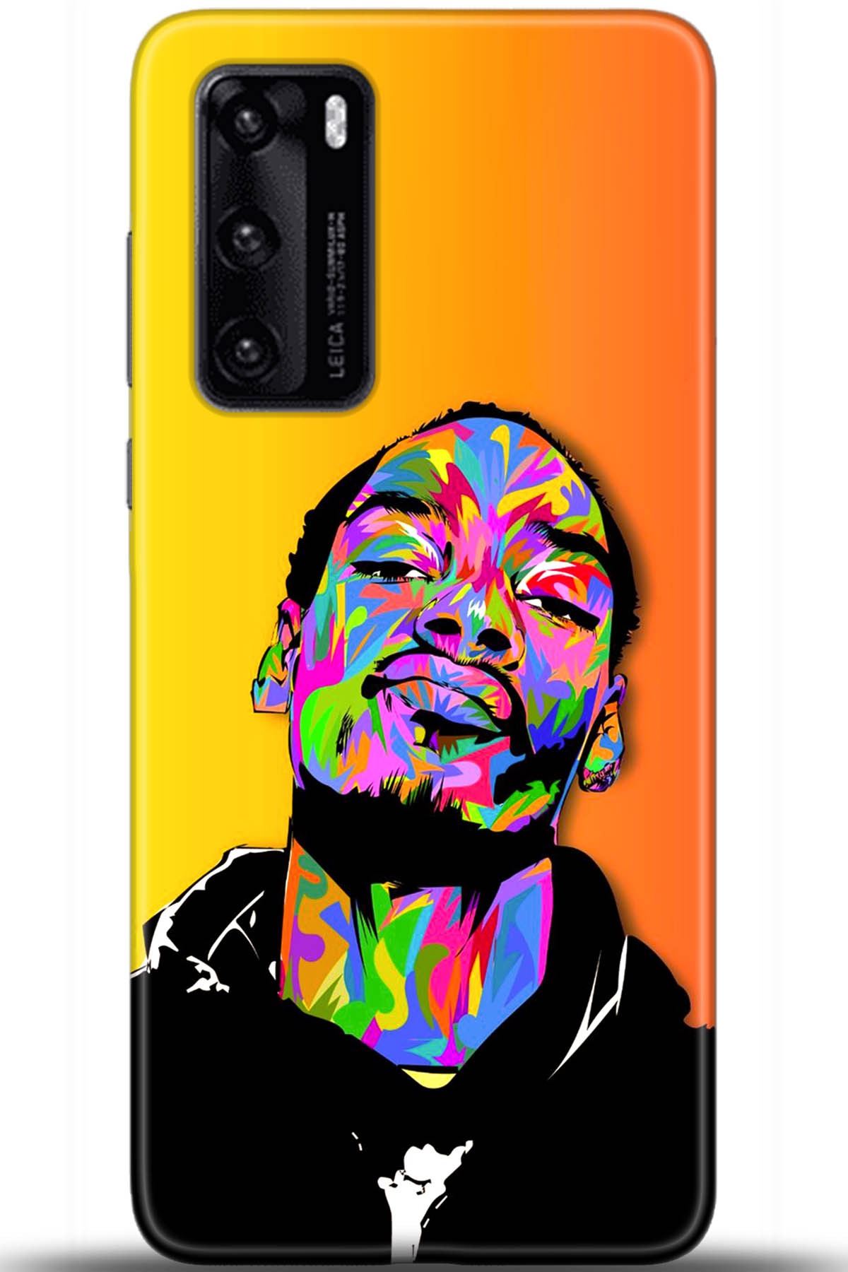 Huawei P40 Uyumlu Kılıf HD Baskılı Kılıf - Followed Institution 5573