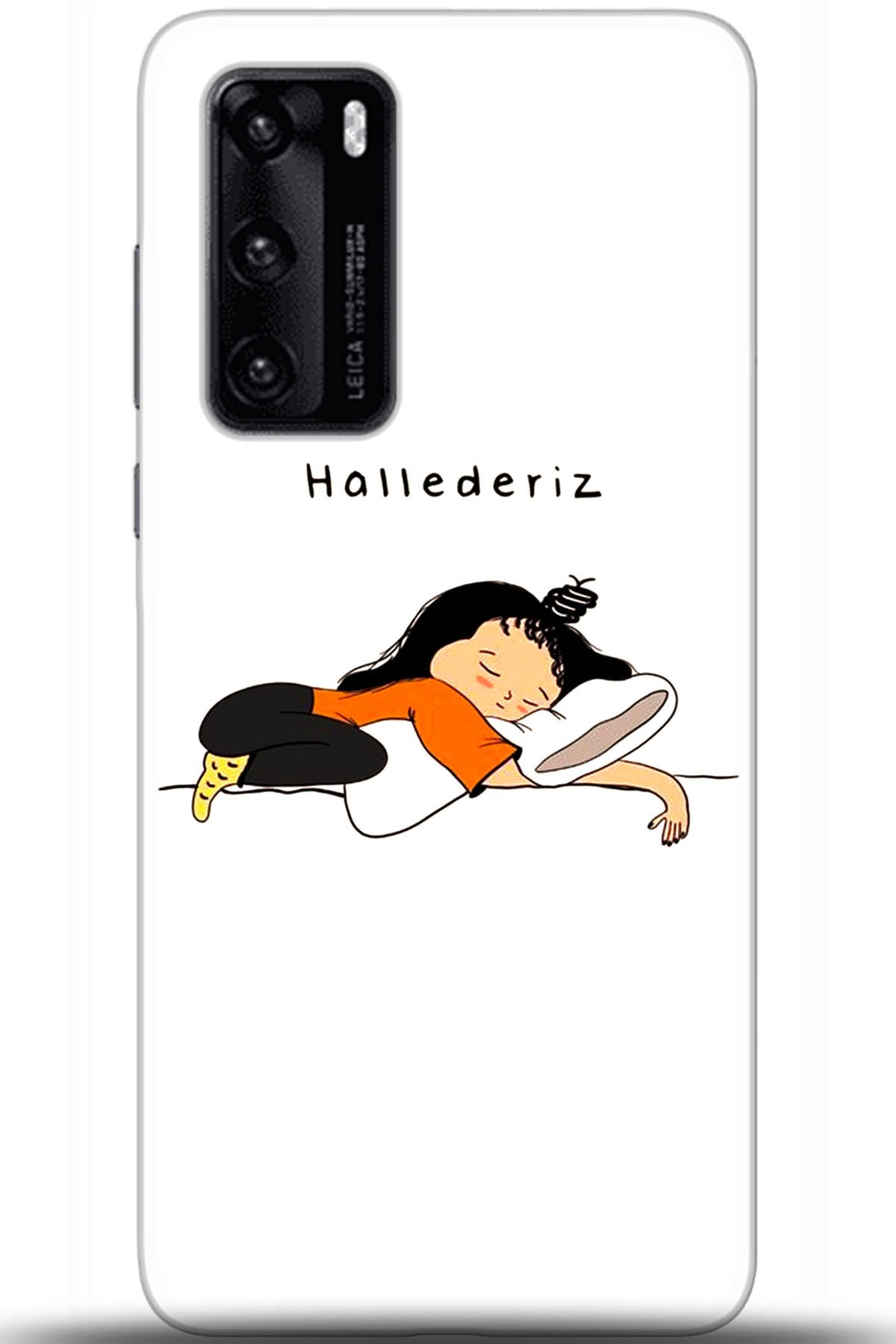 Huawei P40 Uyumlu Kılıf HD Baskılı Kılıf - Followed Institution 5591