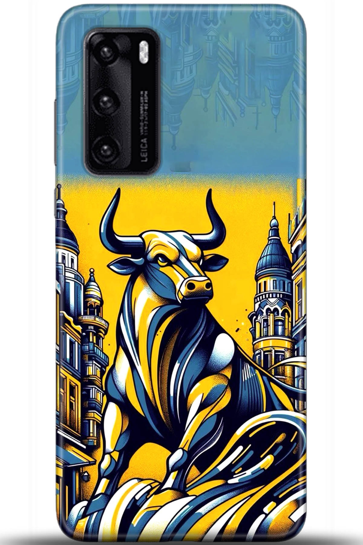 Huawei P40 Uyumlu Kılıf HD Baskılı Kılıf - Followed Institution 5661
