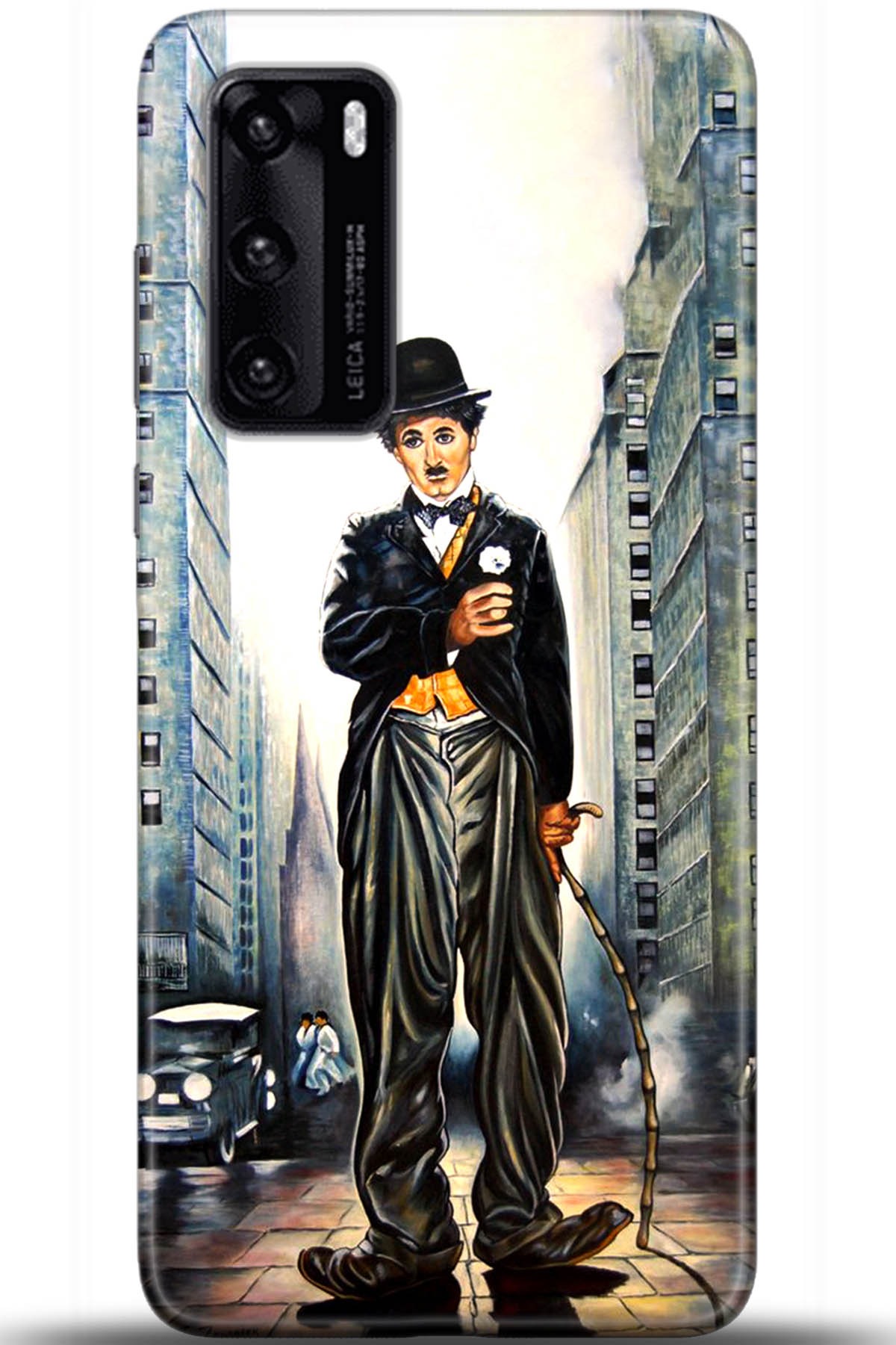 Huawei P40 Uyumlu Kılıf HD Baskılı Kılıf - Followed Institution 5693