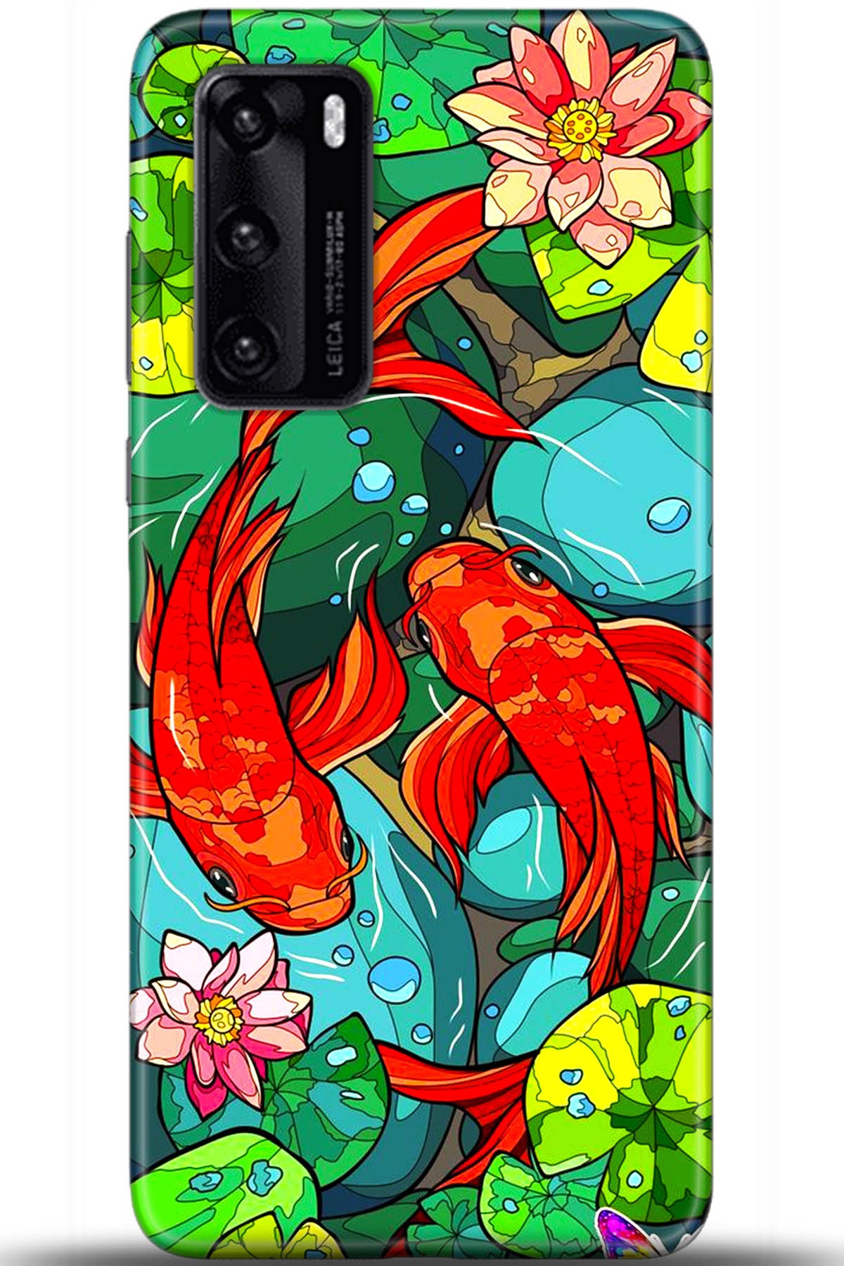 Huawei P40 Uyumlu Kılıf HD Baskılı Kılıf - Followed Institution 5700