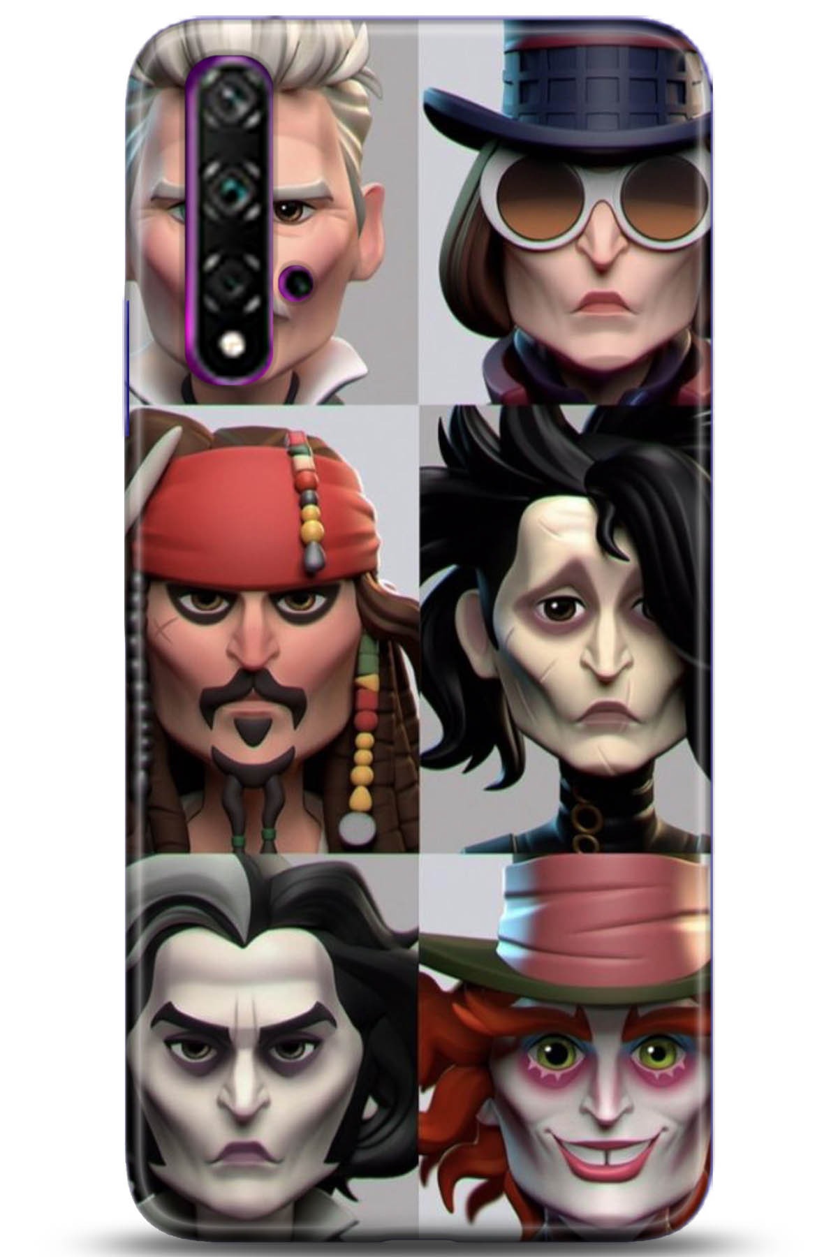 Huawei Nova 5T Uyumlu Kılıf HD Baskılı Kılıf - Followed Institution 5001