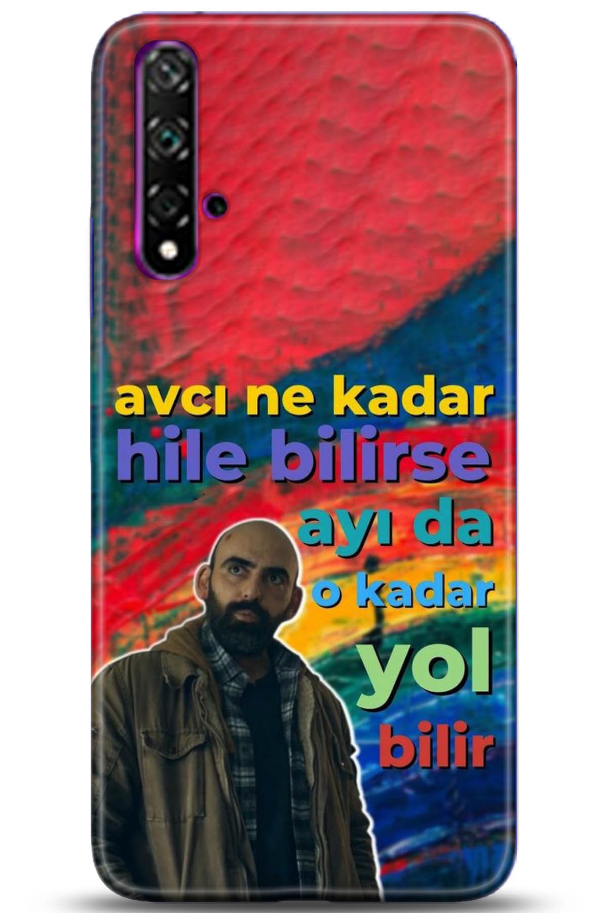 Huawei Nova 5T Uyumlu Kılıf HD Baskılı Kılıf - Followed Institution 5006
