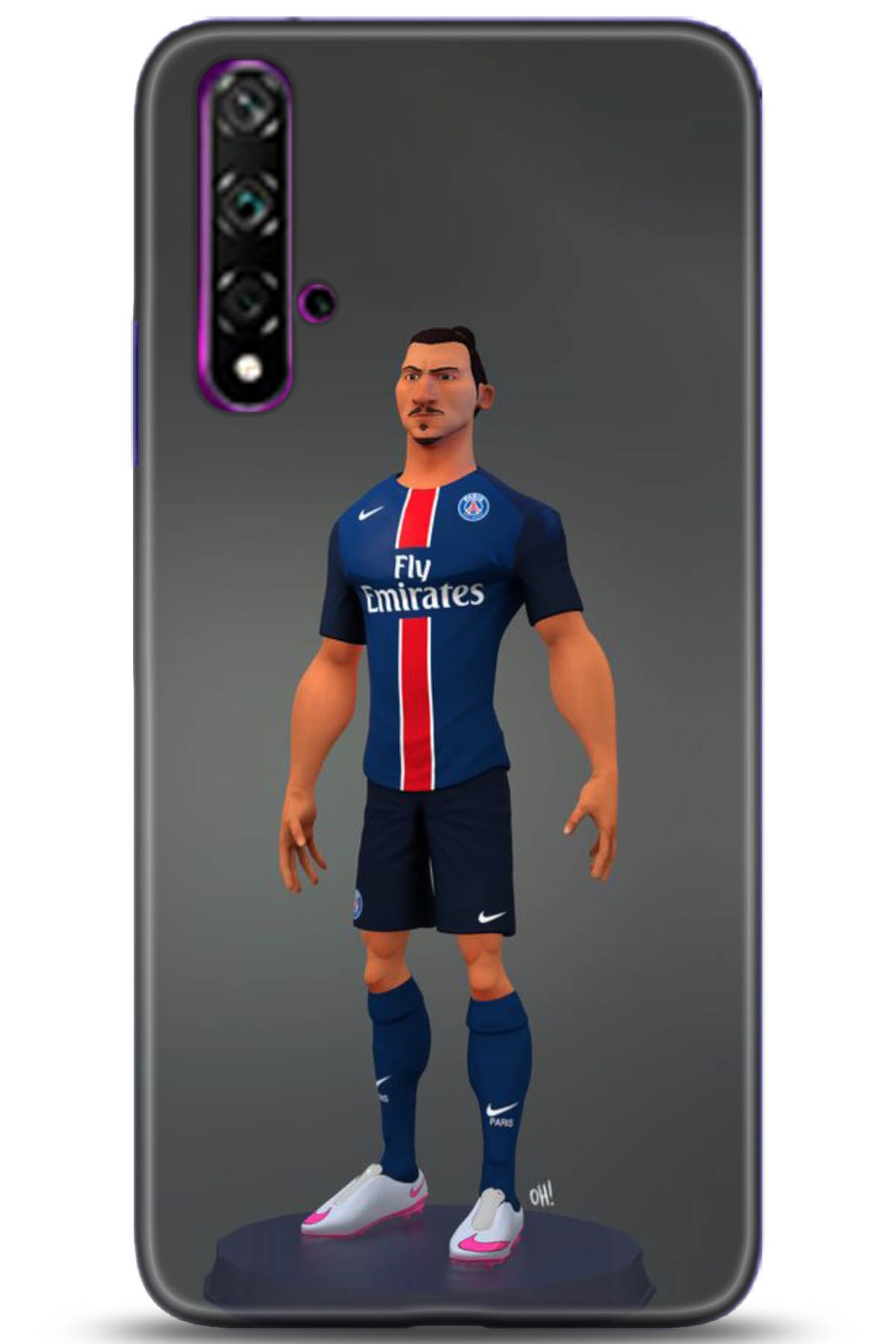 Huawei Nova 5T Uyumlu Kılıf HD Baskılı Kılıf - Followed Institution 5016