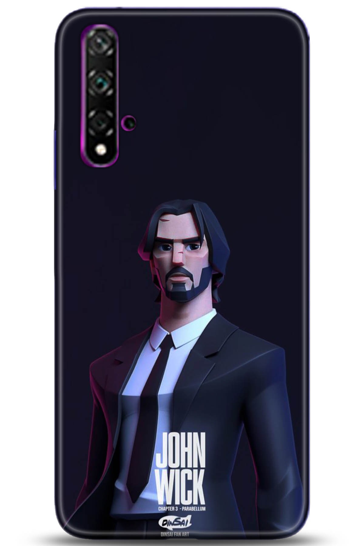 Huawei Nova 5T Uyumlu Kılıf HD Baskılı Kılıf - Followed Institution 5018