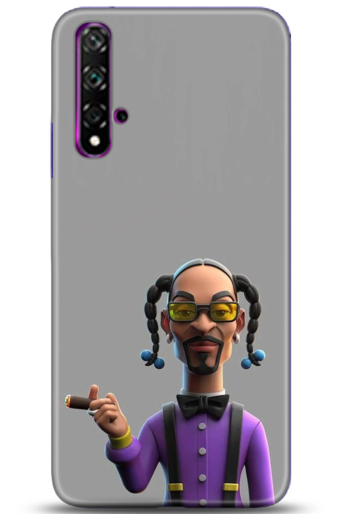 Huawei Nova 5T Uyumlu Kılıf HD Baskılı Kılıf - Followed Institution 5025