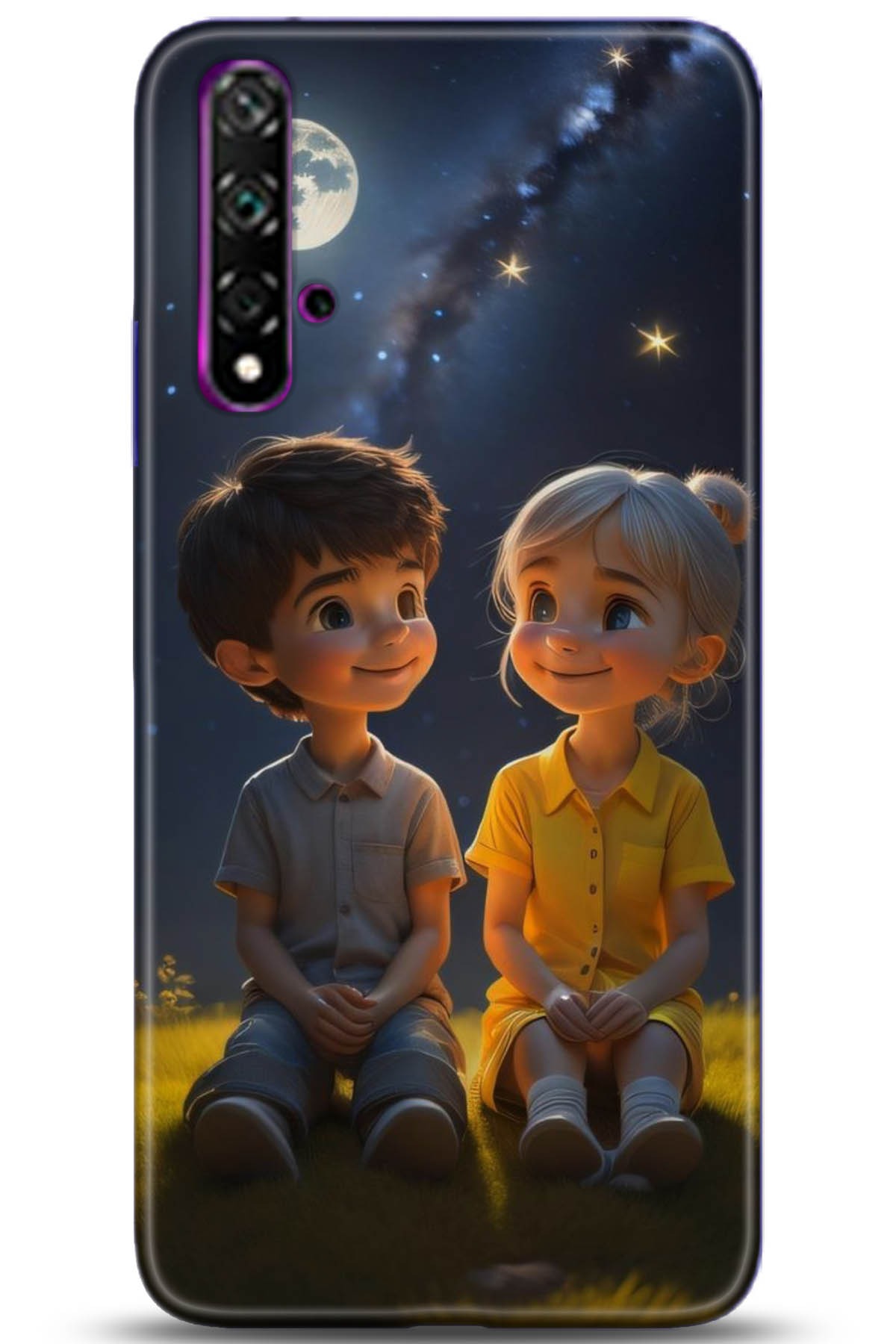 Huawei Nova 5T Uyumlu Kılıf HD Baskılı Kılıf - Followed Institution 5045