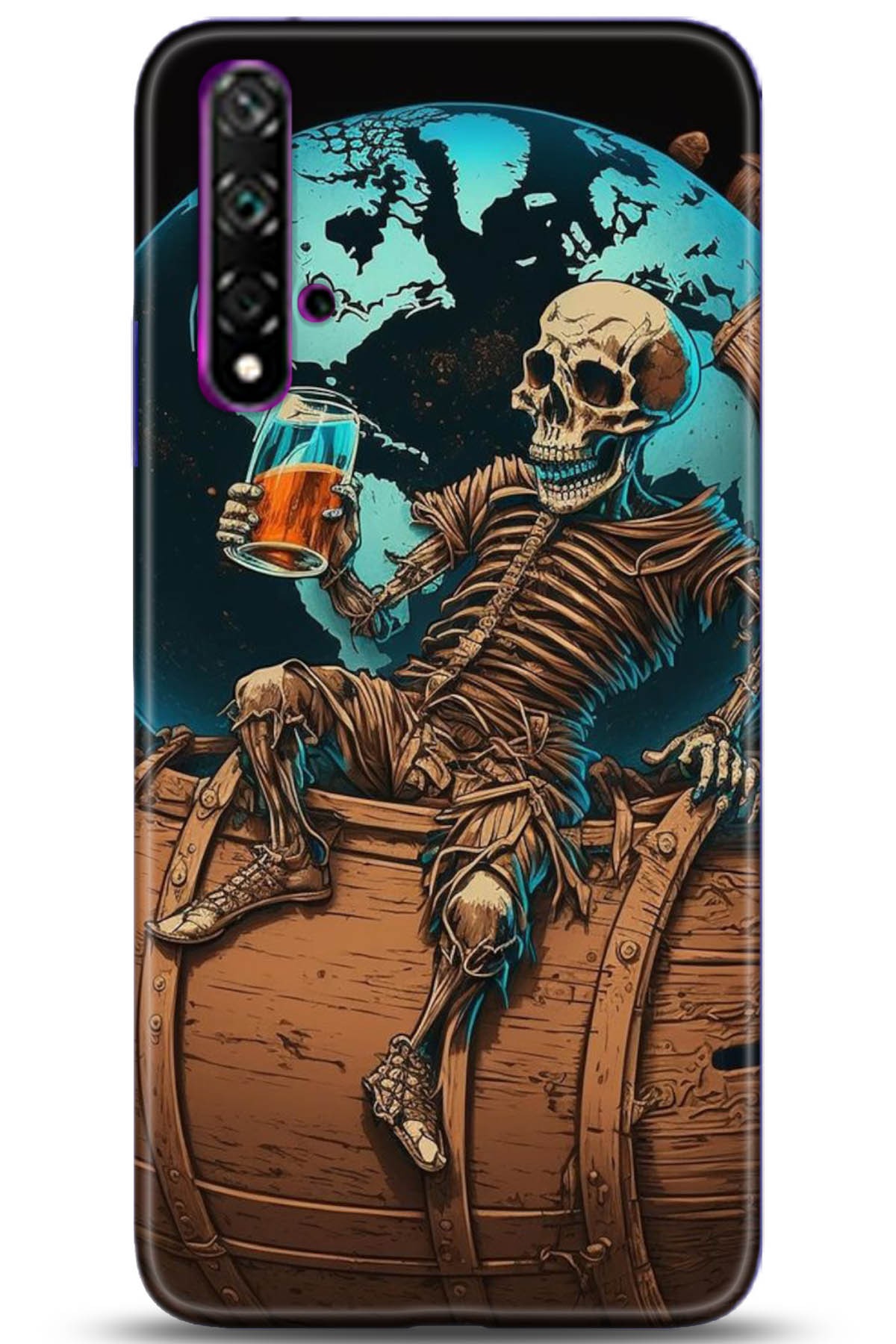 Huawei Nova 5T Uyumlu Kılıf HD Baskılı Kılıf - Followed Institution 5054