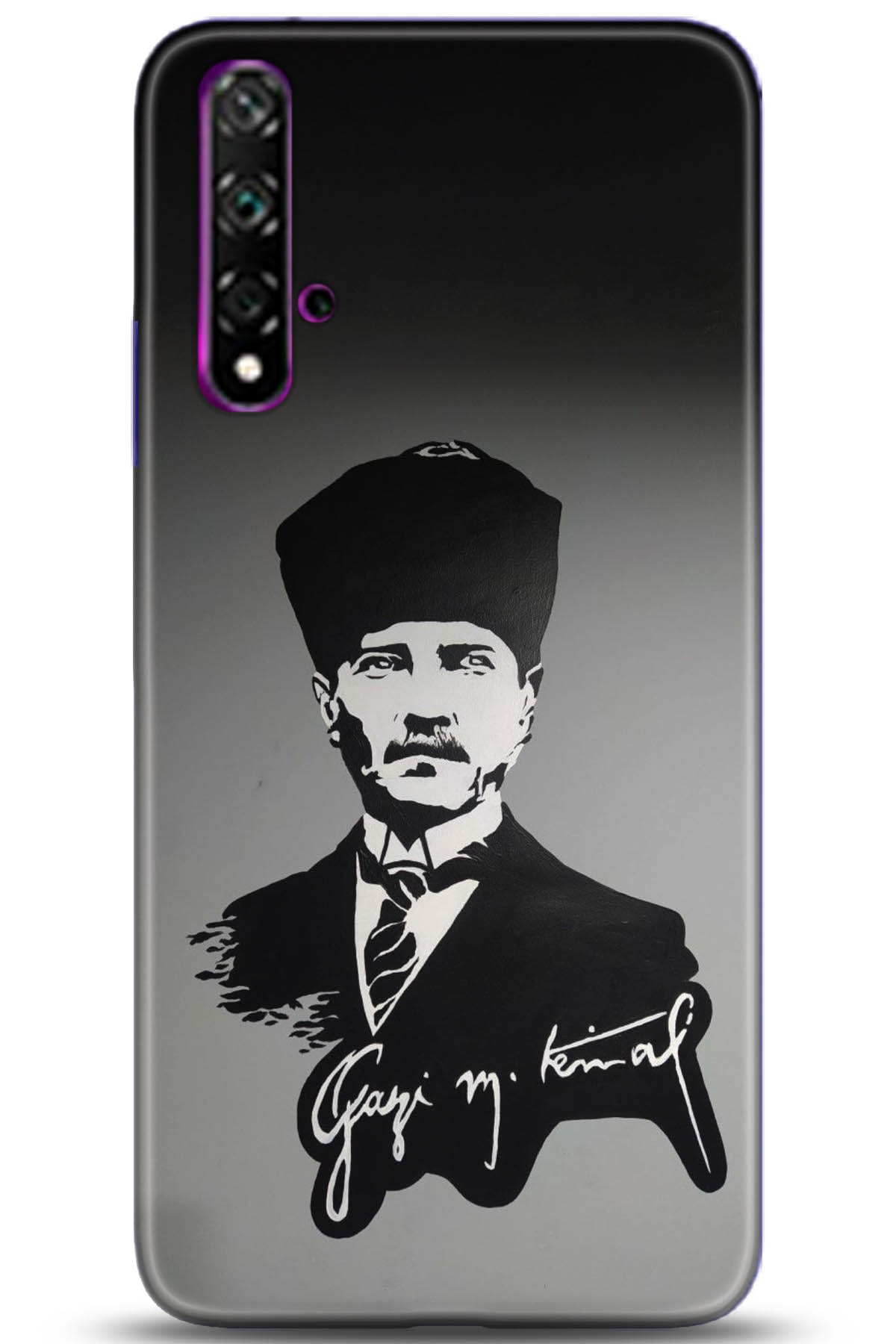Huawei Nova 5T Uyumlu Kılıf HD Baskılı Kılıf - Followed Institution 5112