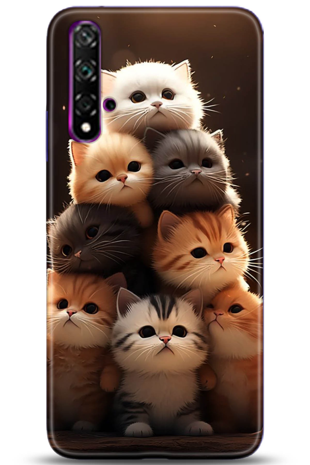 Huawei Nova 5T Uyumlu Kılıf HD Baskılı Kılıf - Followed Institution 5113