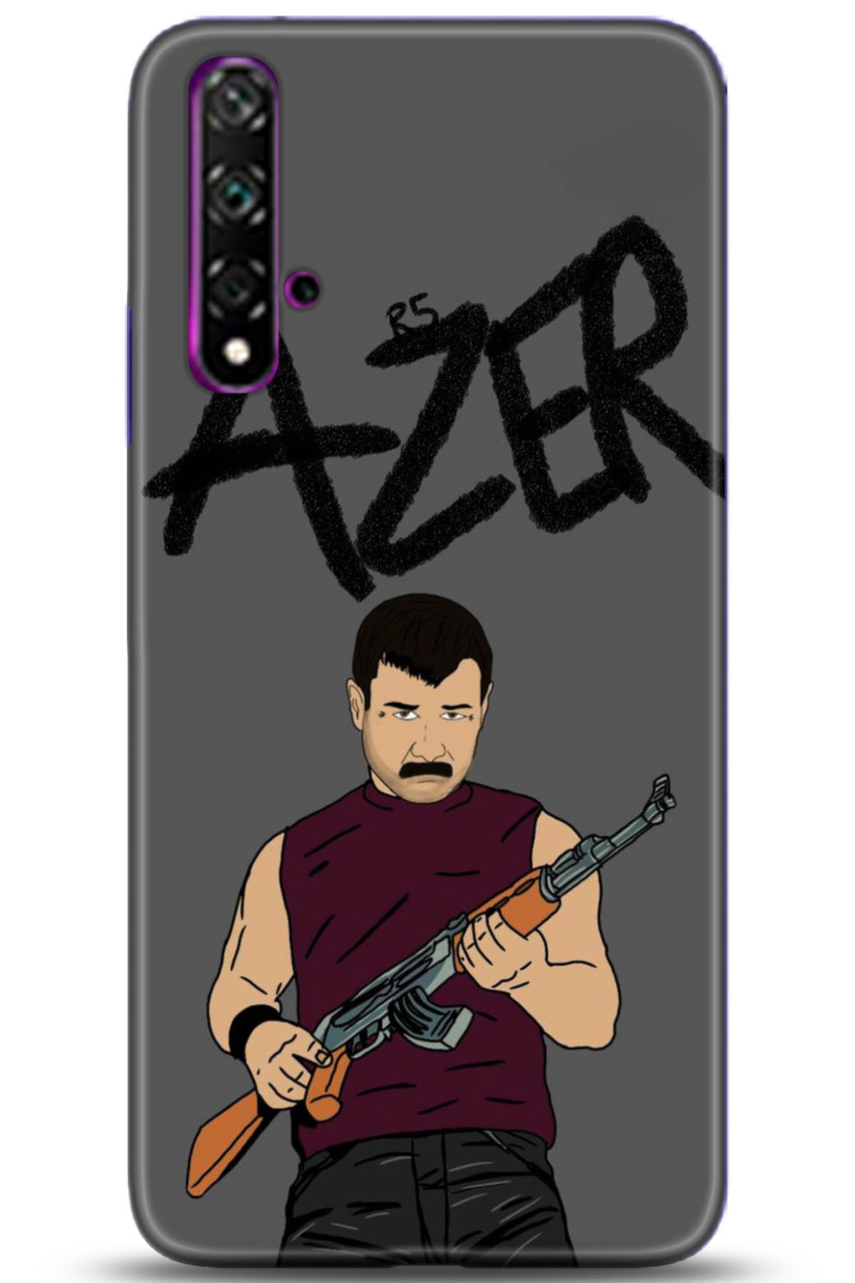 Huawei Nova 5T Uyumlu Kılıf HD Baskılı Kılıf - Followed Institution 5128