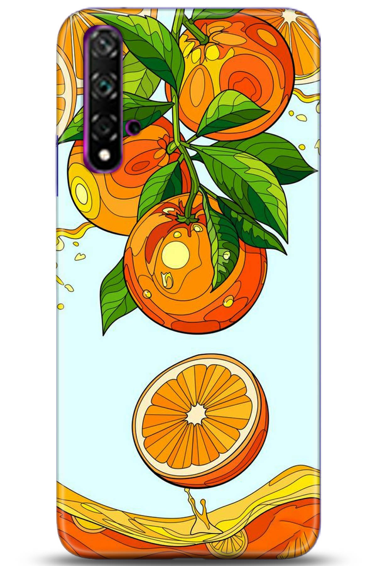 Huawei Nova 5T Uyumlu Kılıf HD Baskılı Kılıf - Followed Institution 5202