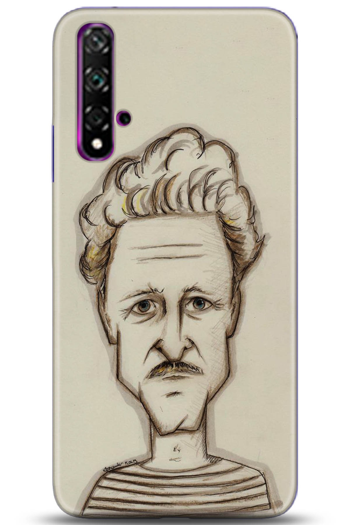 Huawei Nova 5T Uyumlu Kılıf HD Baskılı Kılıf - Followed Institution 5203