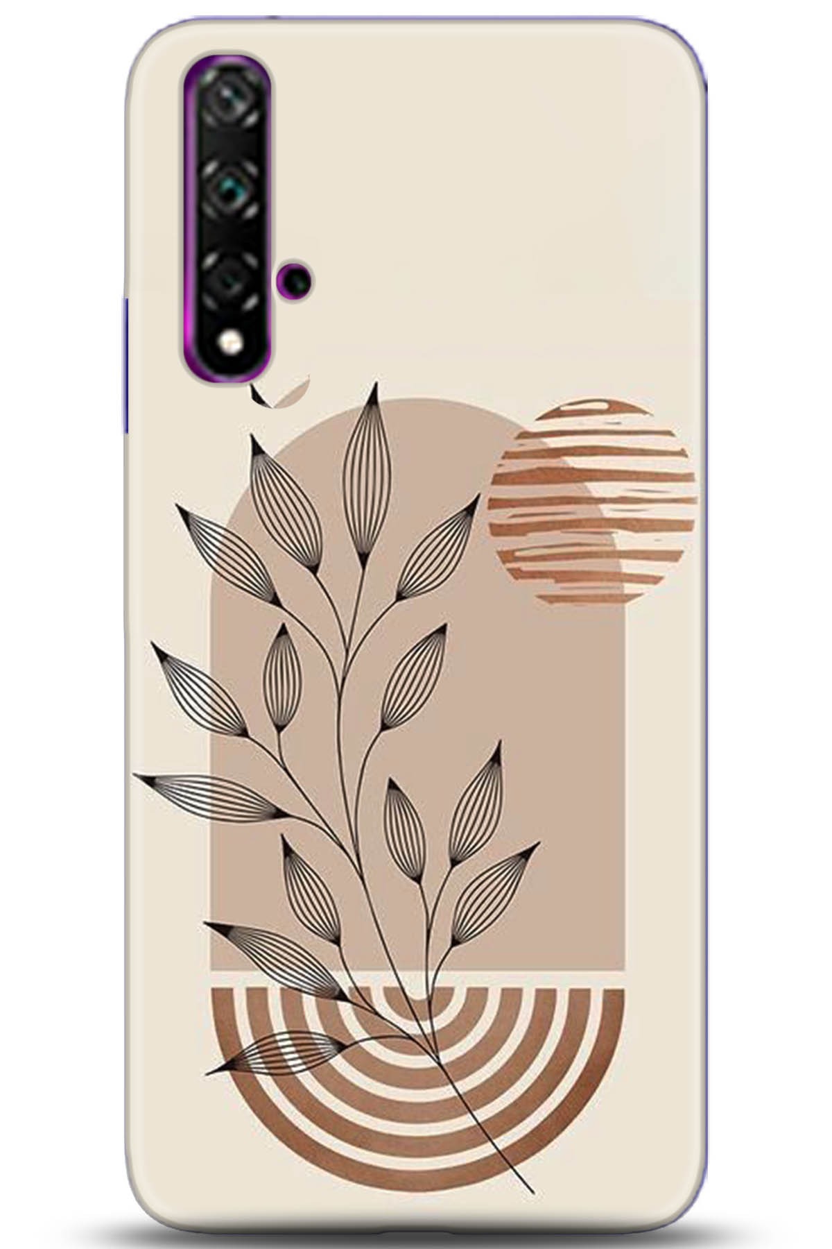 Huawei Nova 5T Uyumlu Kılıf HD Baskılı Kılıf - Followed Institution 5243