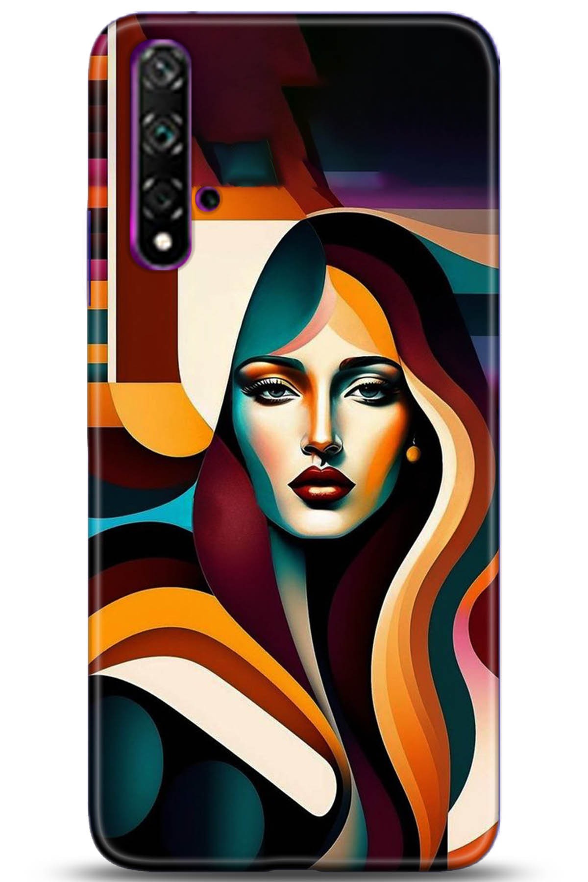 Huawei Nova 5T Uyumlu Kılıf HD Baskılı Kılıf - Followed Institution 5245