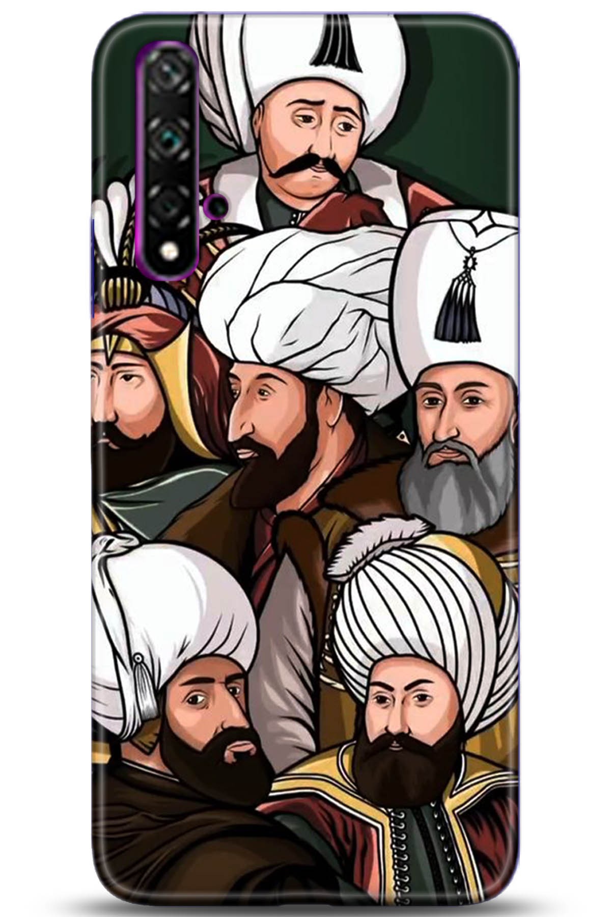 Huawei Nova 5T Uyumlu Kılıf HD Baskılı Kılıf - Followed Institution 5289