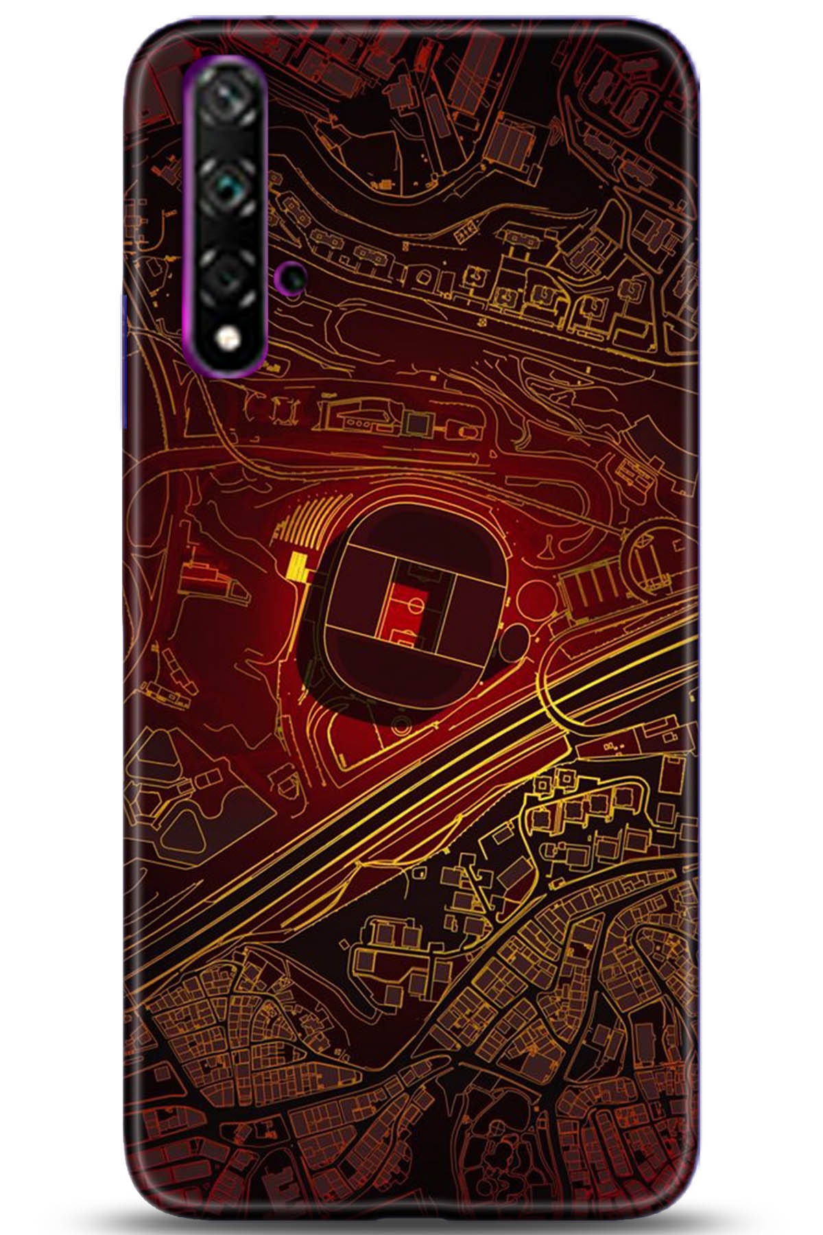 Huawei Nova 5T Uyumlu Kılıf HD Baskılı Kılıf - Followed Institution 5297