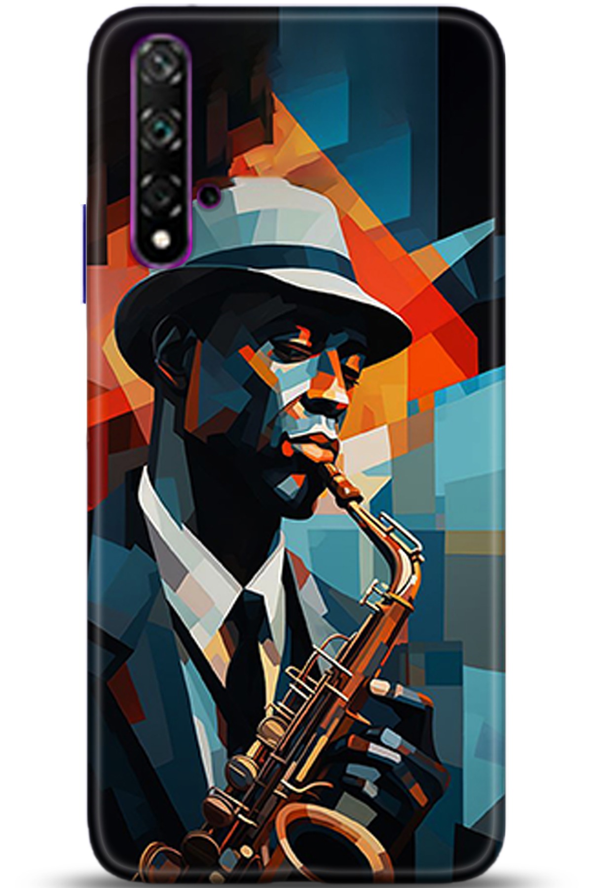 Huawei Nova 5T Uyumlu Kılıf HD Baskılı Kılıf - Followed Institution 5326